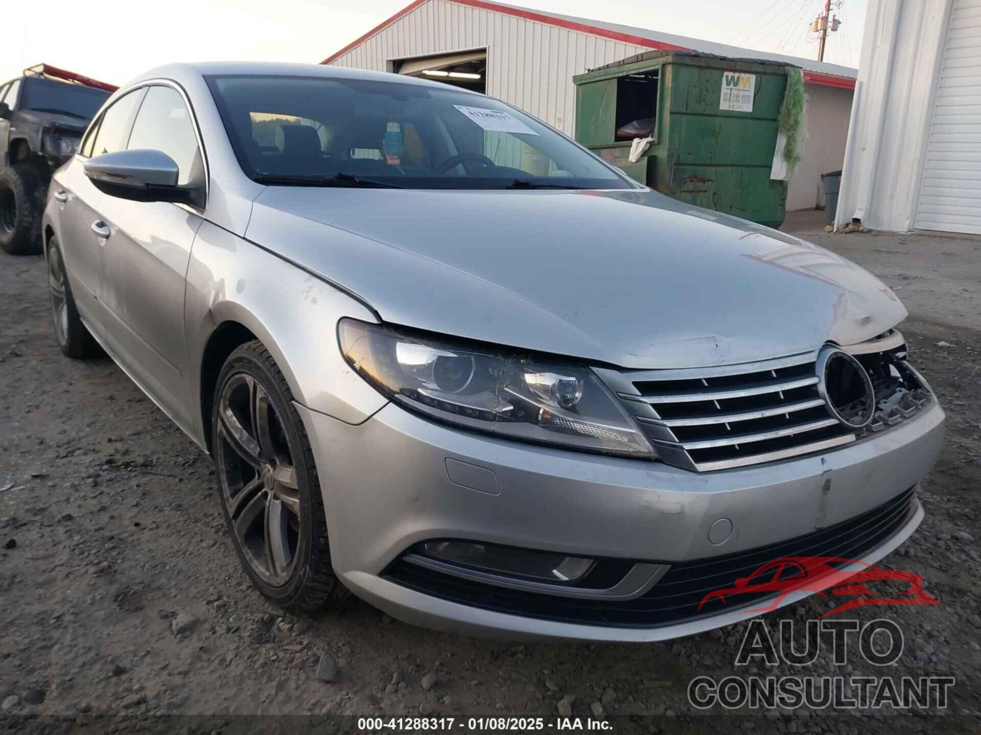 VOLKSWAGEN CC 2013 - WVWBP7AN0DE500093