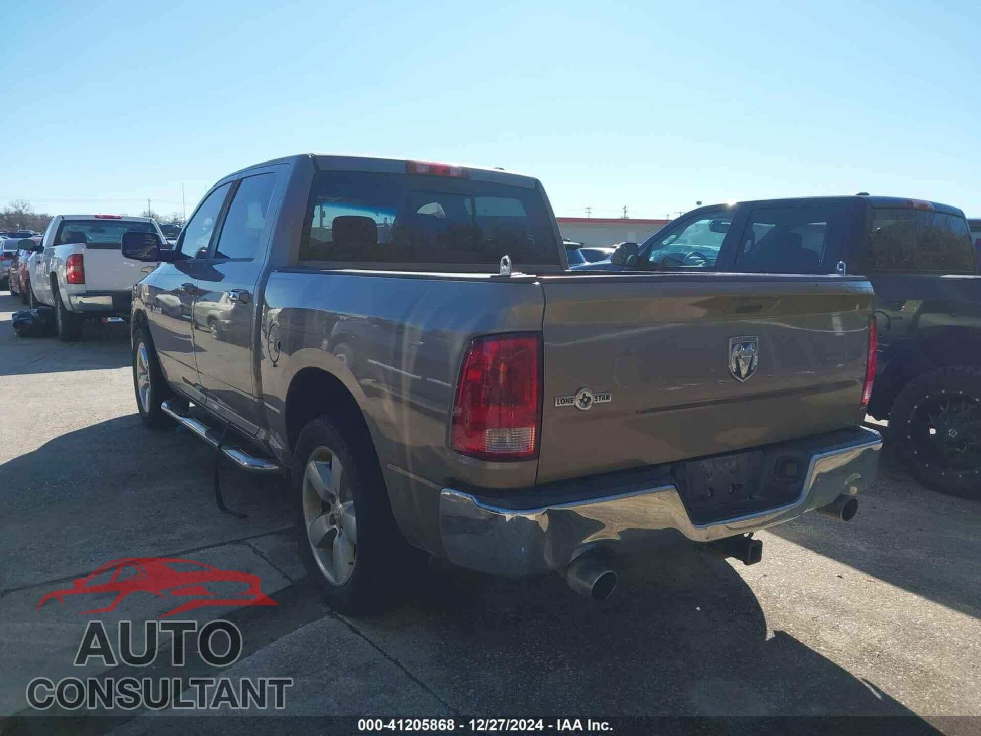 DODGE RAM 1500 2010 - 1D7RB1CTXAS189863