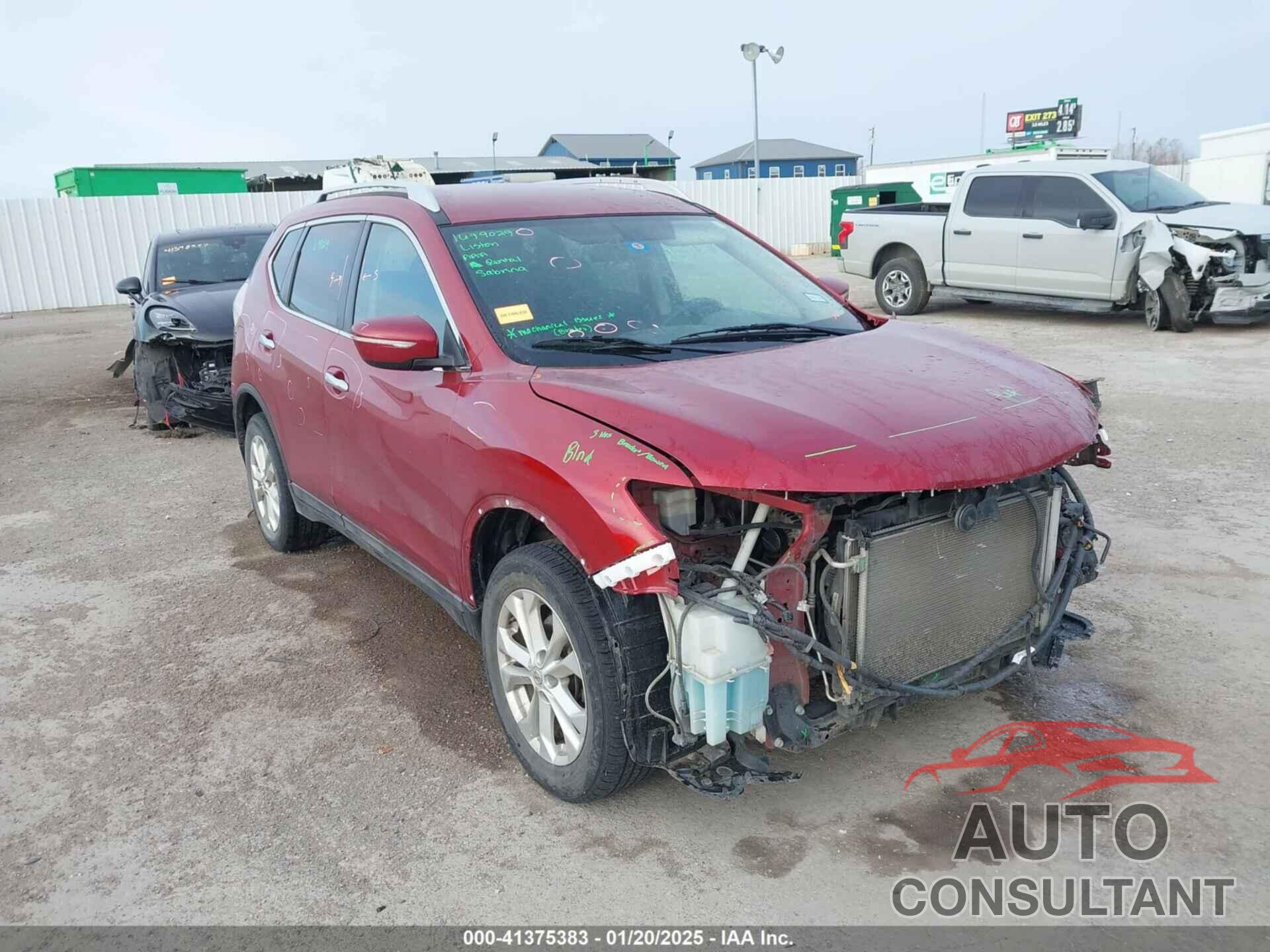 NISSAN ROGUE 2015 - 5N1AT2MT1FC805844