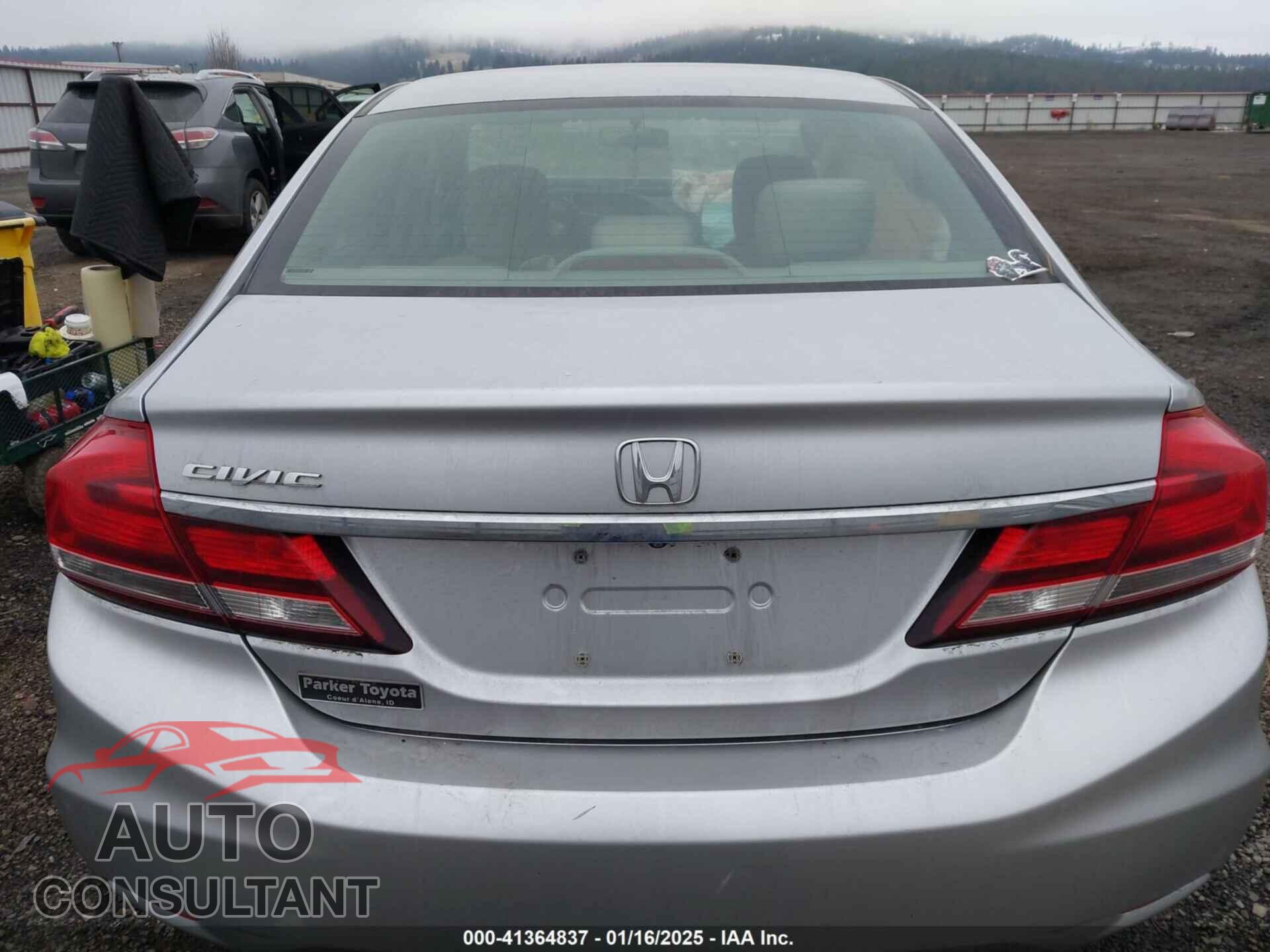 HONDA CIVIC 2013 - 19XFB2F59DE026208