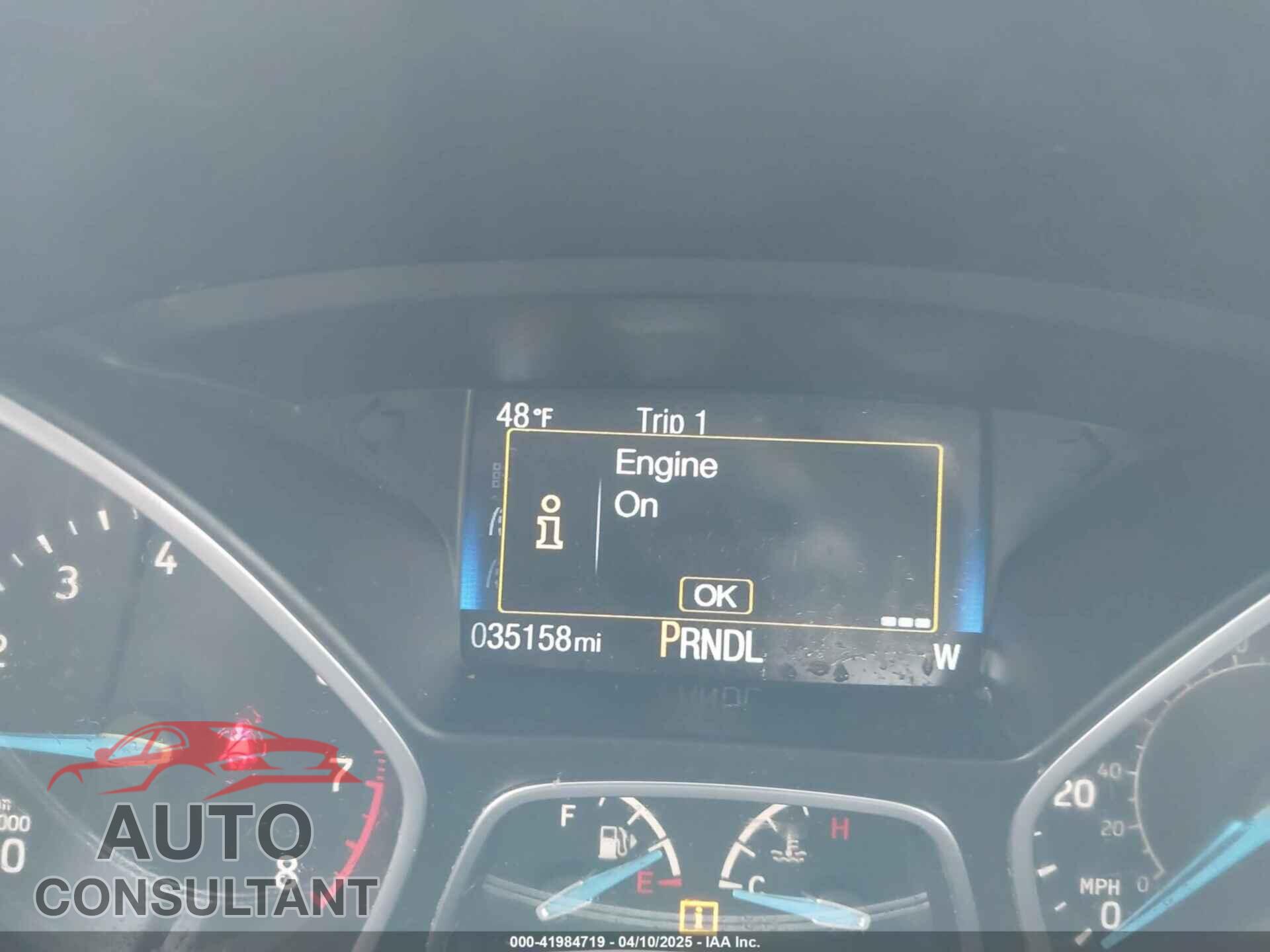 FORD FOCUS 2017 - 1FADP3K23HL218852