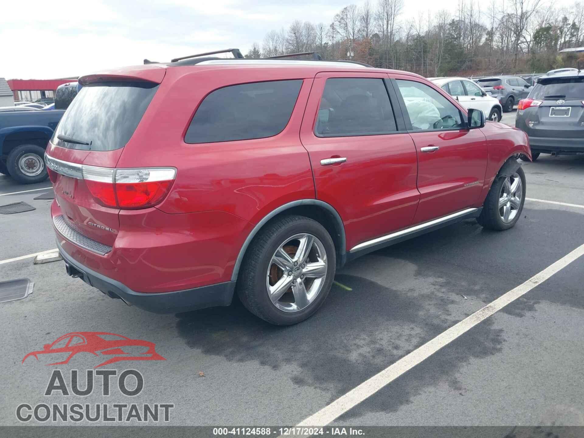 DODGE DURANGO 2011 - 1D4SE5GT1BC664528