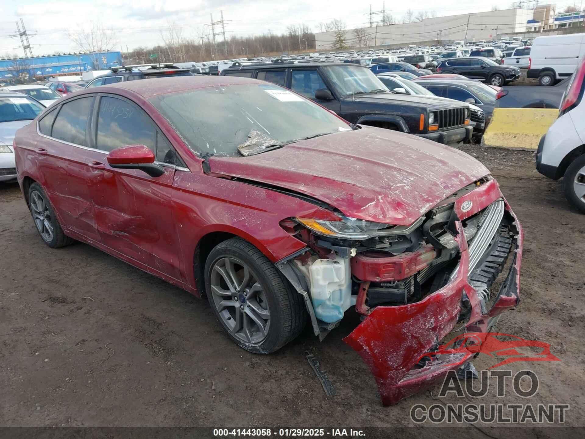 FORD FUSION 2017 - 3FA6P0T98HR293213