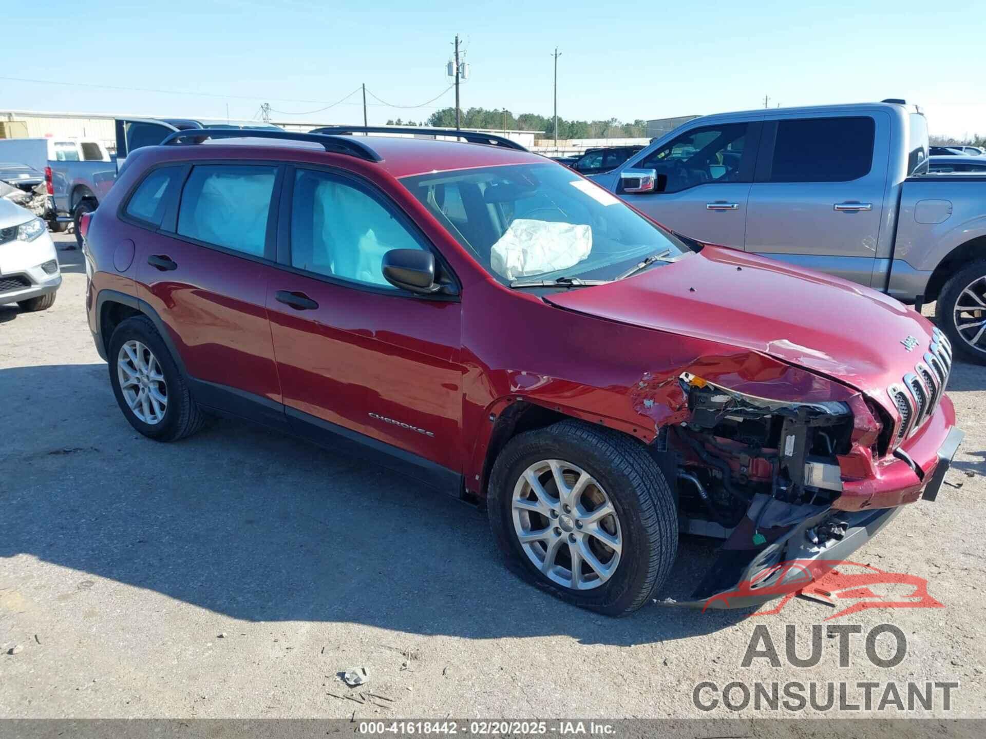 JEEP CHEROKEE 2016 - 1C4PJLAB7GW160610