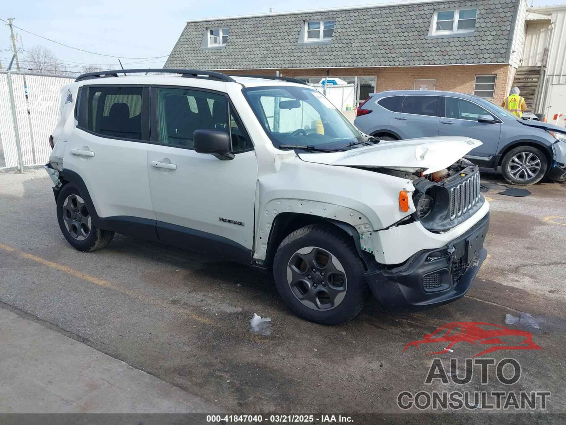 JEEP RENEGADE 2016 - ZACCJAAT3GPE31591