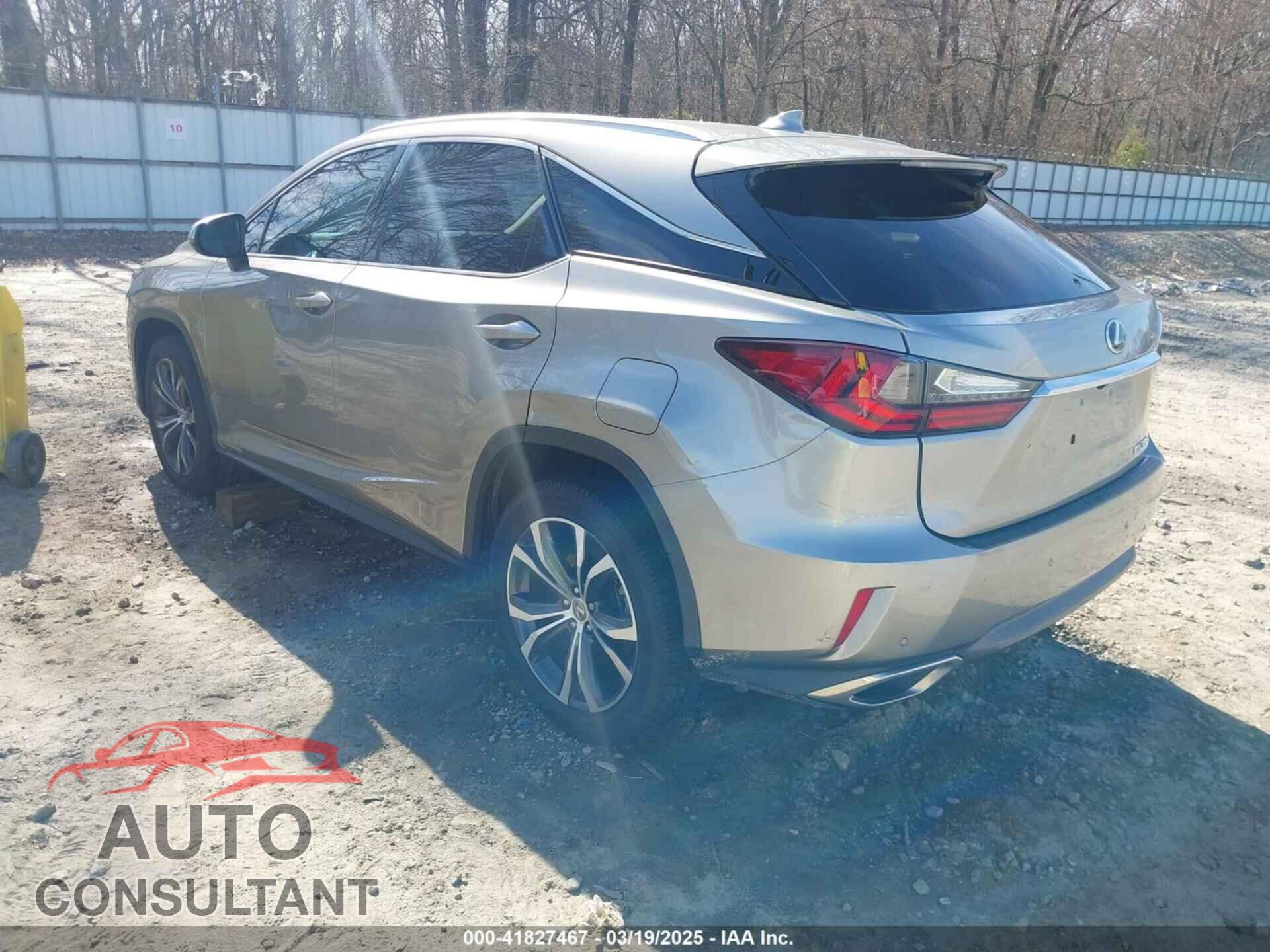 LEXUS RX 350 2017 - 2T2ZZMCA6HC062184