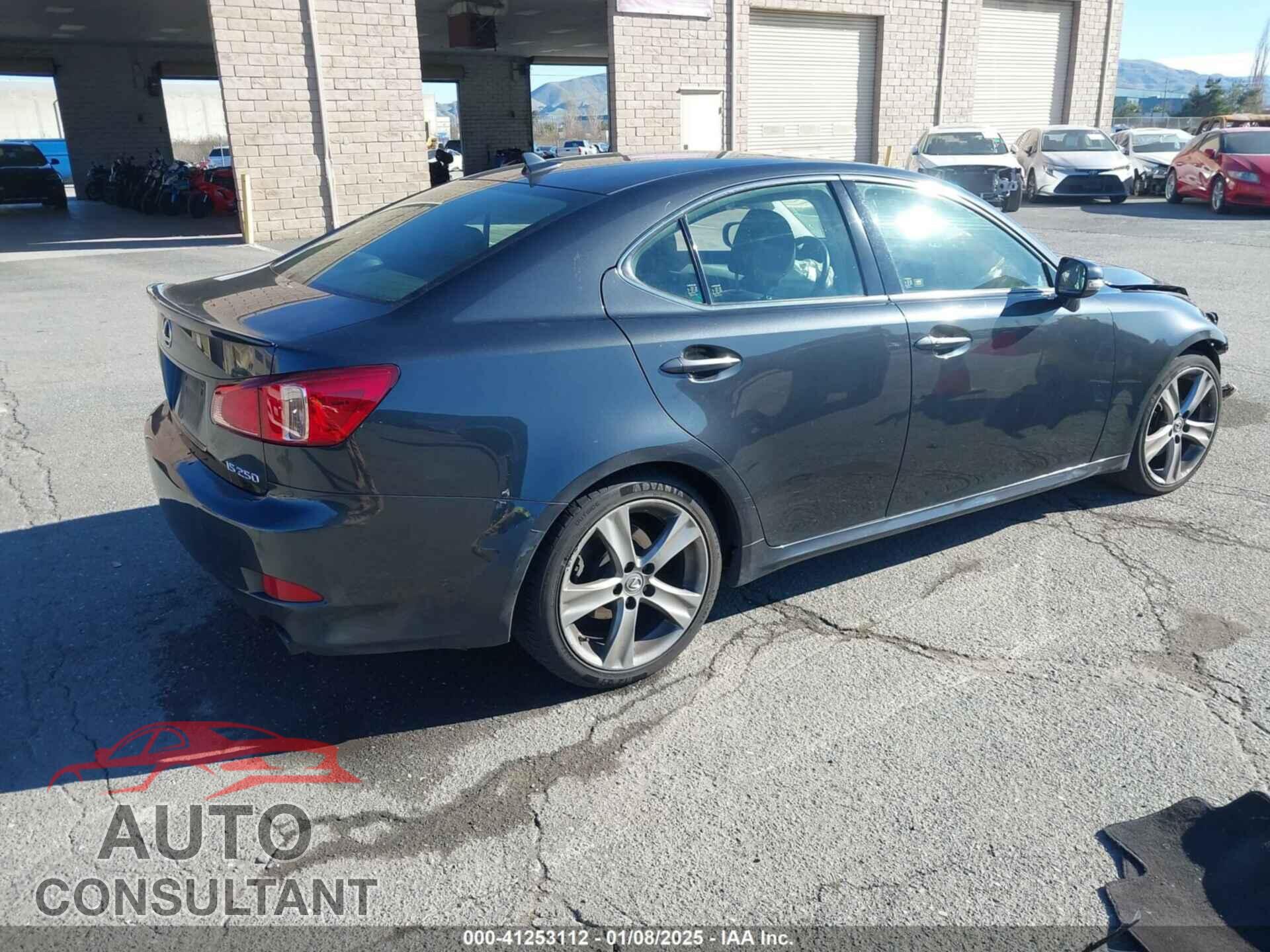 LEXUS IS 250 2011 - JTHBF5C29B5134706