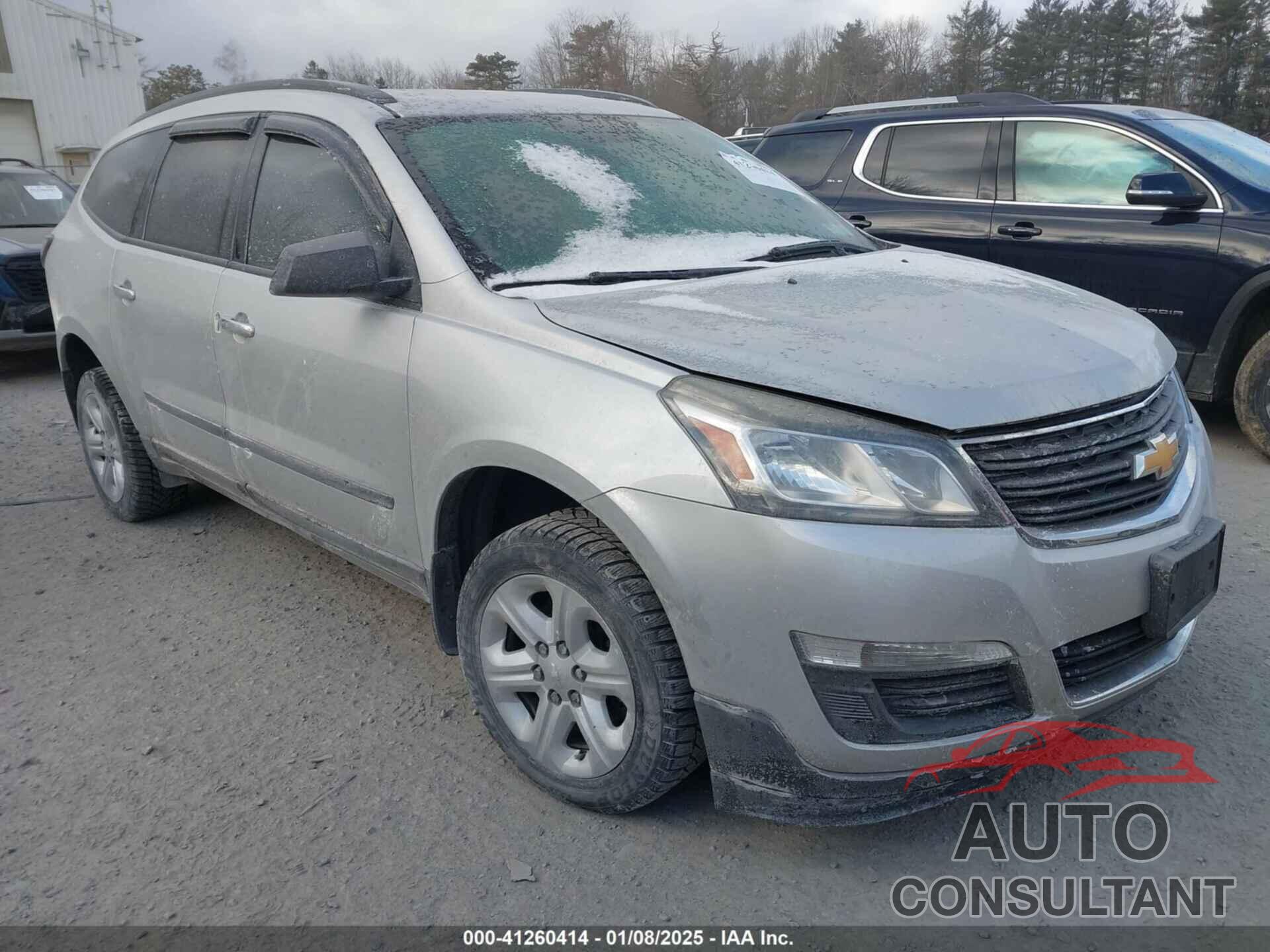 CHEVROLET TRAVERSE 2017 - 1GNKRFED8HJ205334