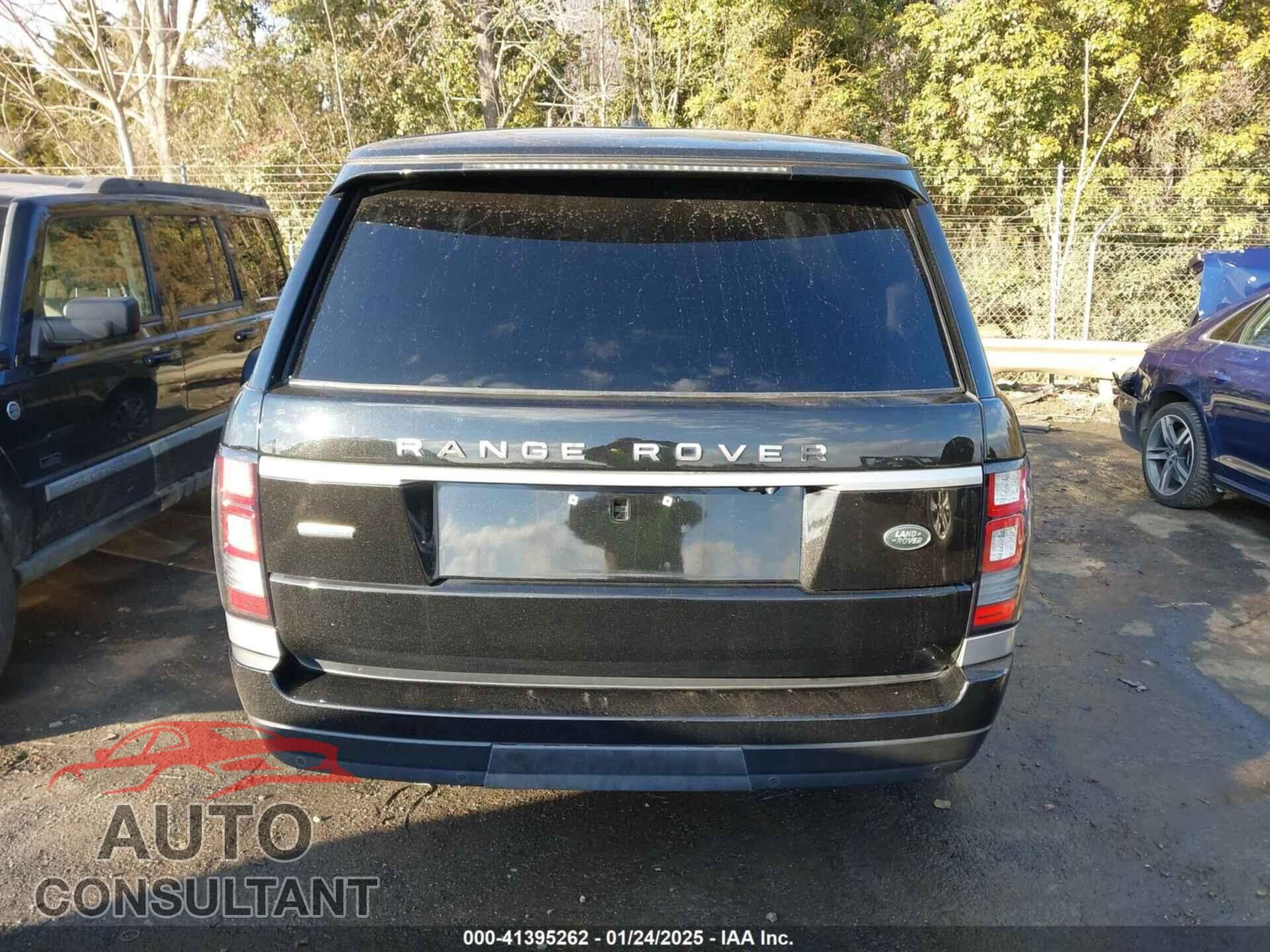 LAND ROVER RANGE ROVER 2016 - SALGS3EF7GA269519
