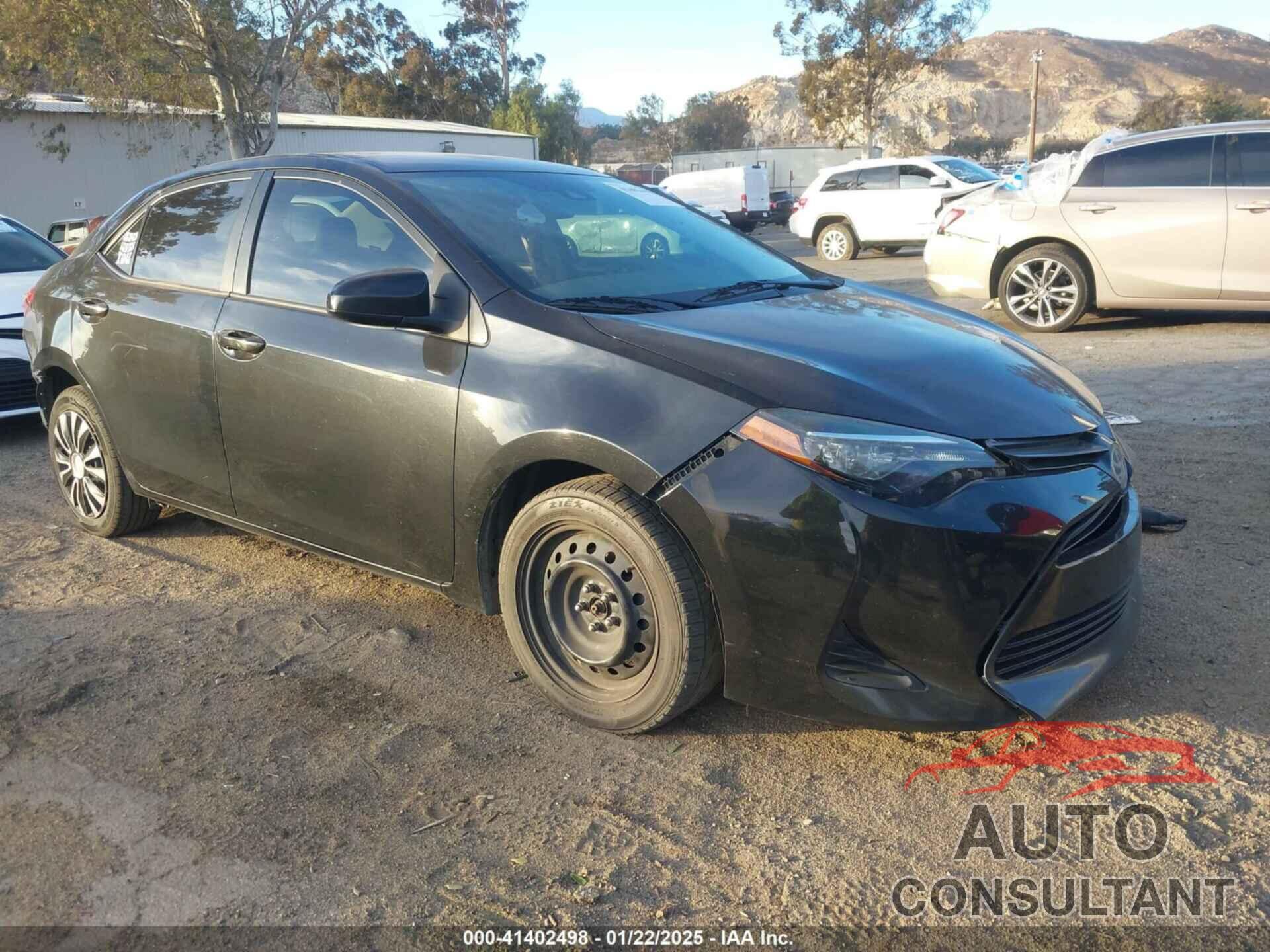 TOYOTA COROLLA 2019 - 2T1BURHE9KC224488