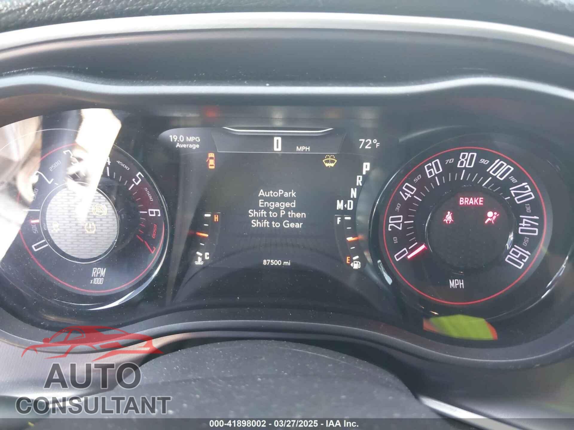 DODGE CHALLENGER 2019 - 2C3CDZAG2KH529275