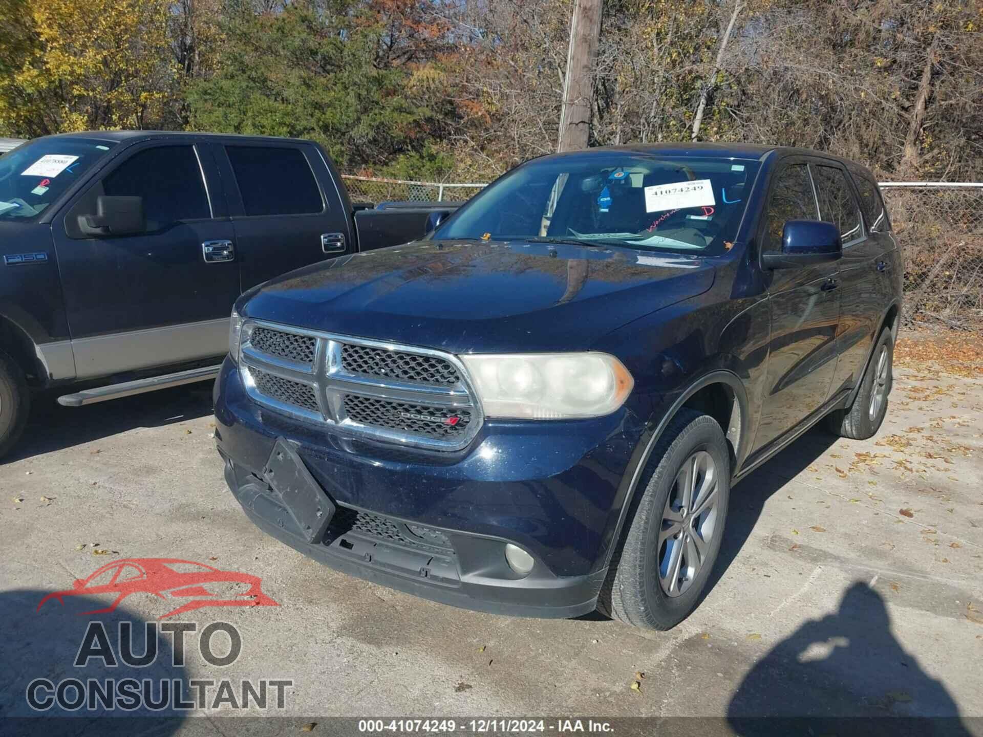 DODGE DURANGO 2012 - 1C4RDHAGXCC260205