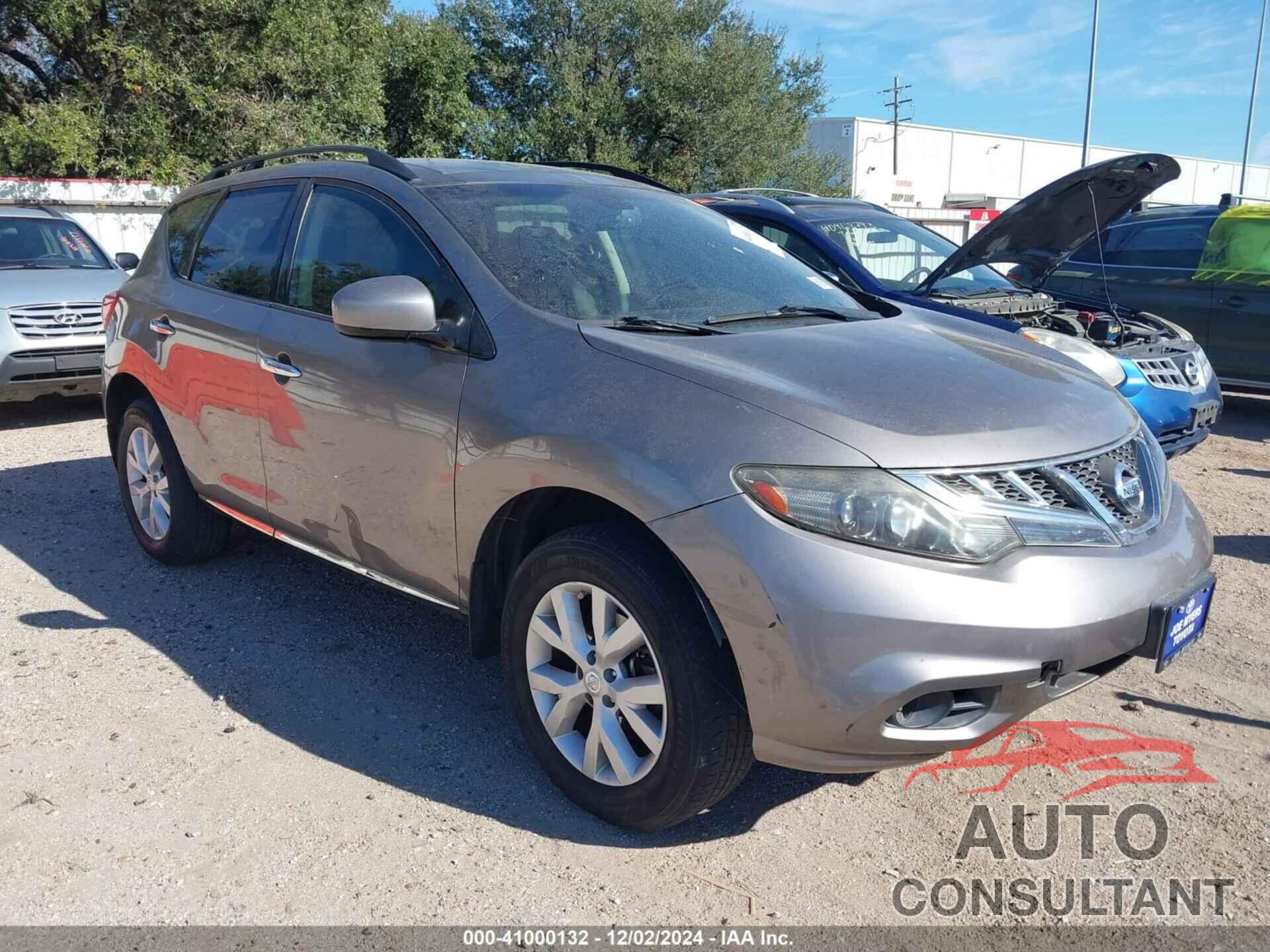 NISSAN MURANO 2011 - JN8AZ1MU9BW067858