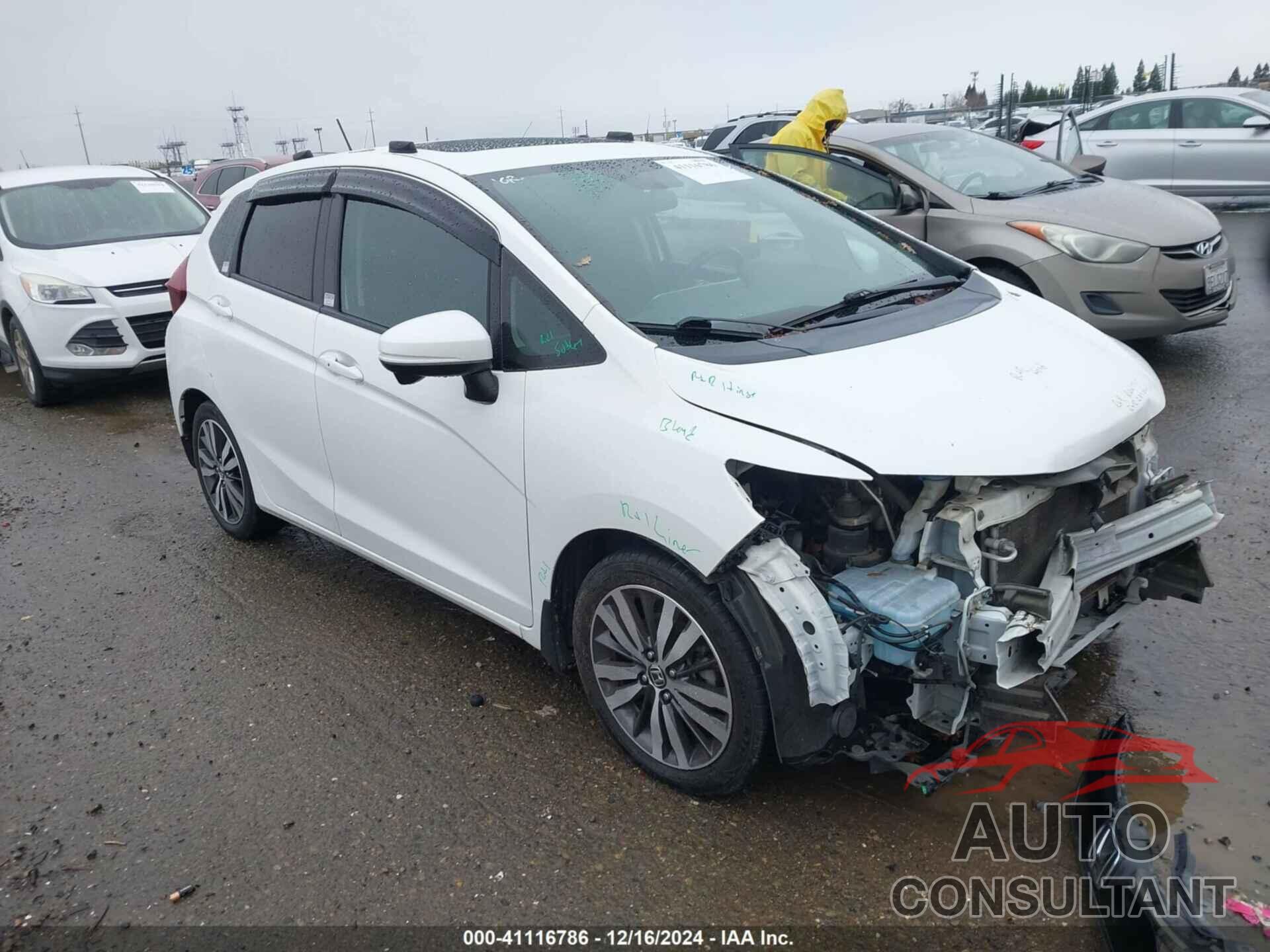 HONDA FIT 2016 - JHMGK5H70GX026573