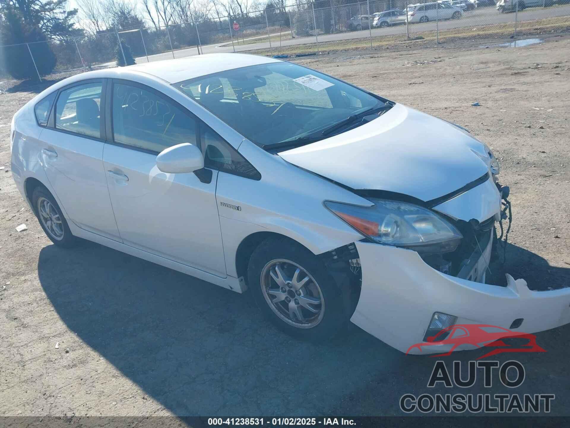 TOYOTA PRIUS 2011 - JTDKN3DUXB1407703