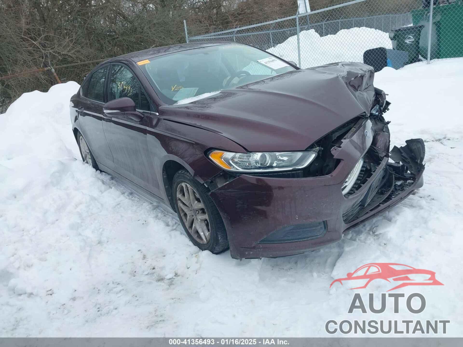 FORD FUSION 2013 - 3FA6P0HR4DR218480