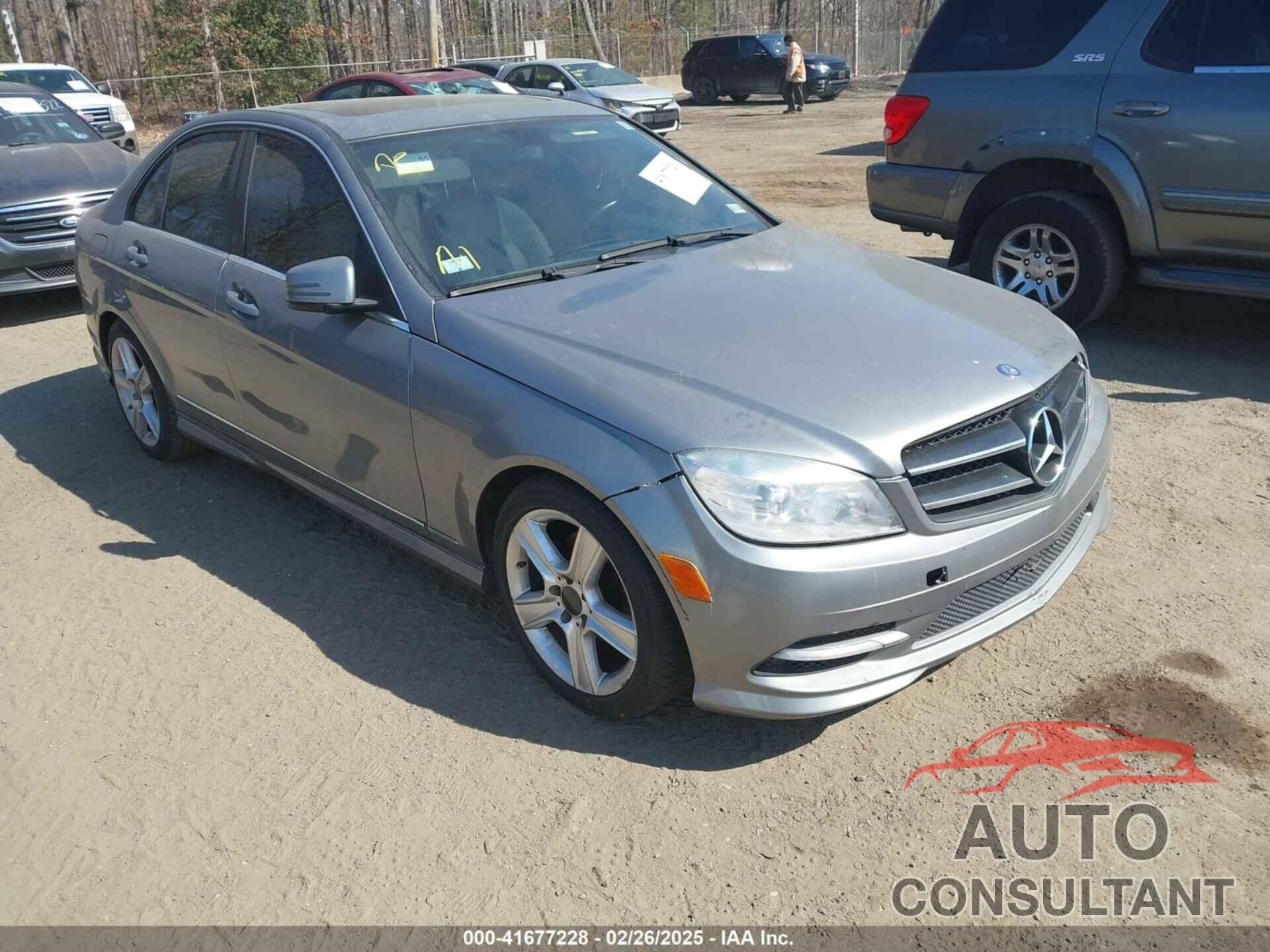 MERCEDES-BENZ C 300 2011 - WDDGF5EB5BA516264