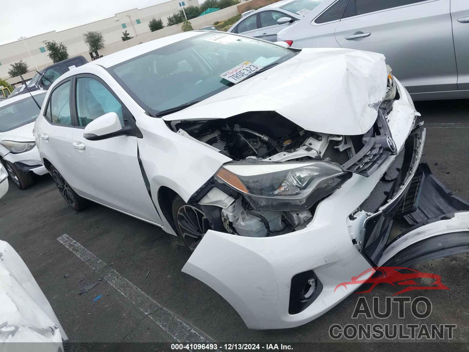 TOYOTA COROLLA 2016 - 5YFBURHEXGP366534