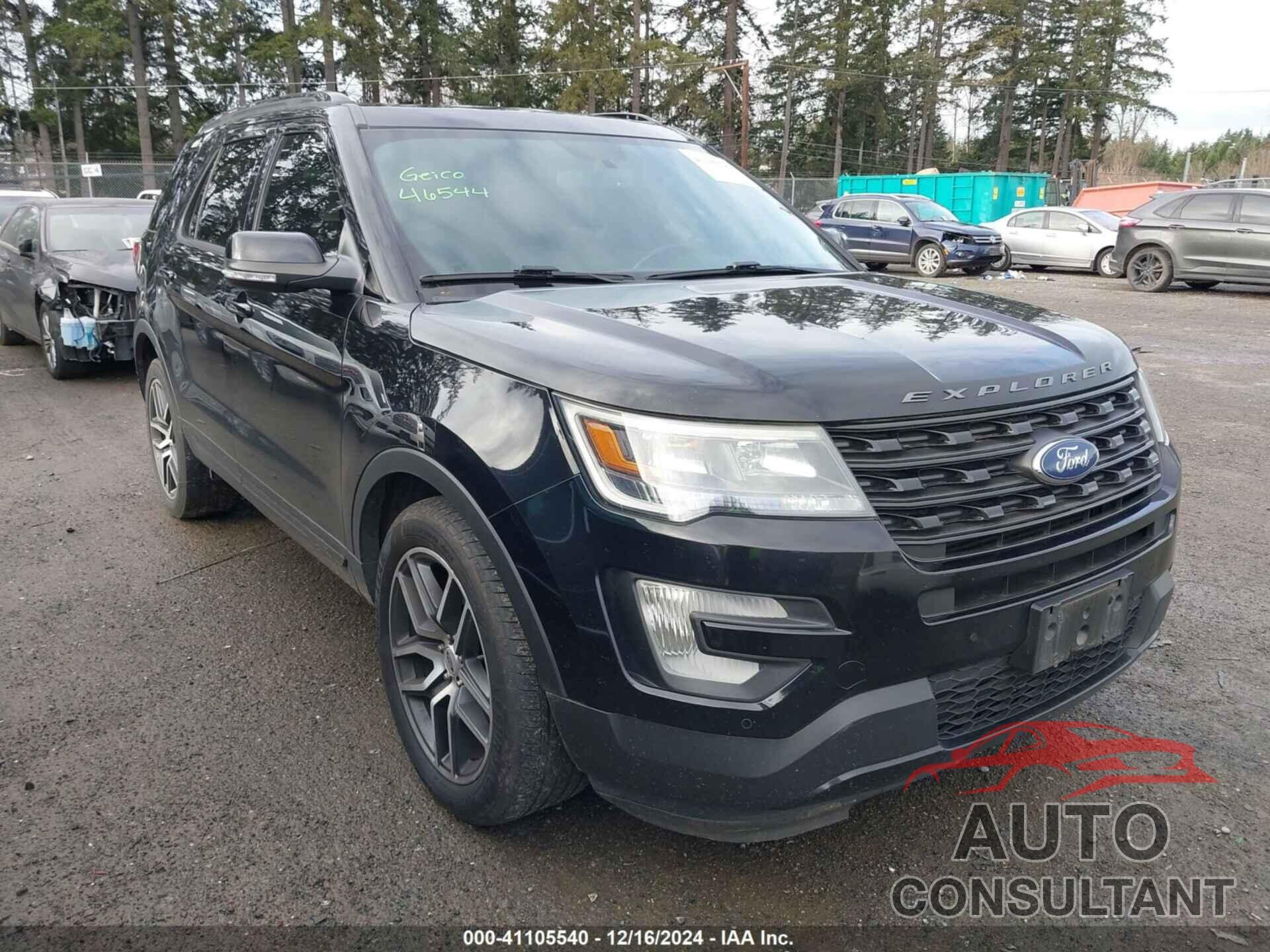 FORD EXPLORER 2016 - 1FM5K8GT6GGC06998