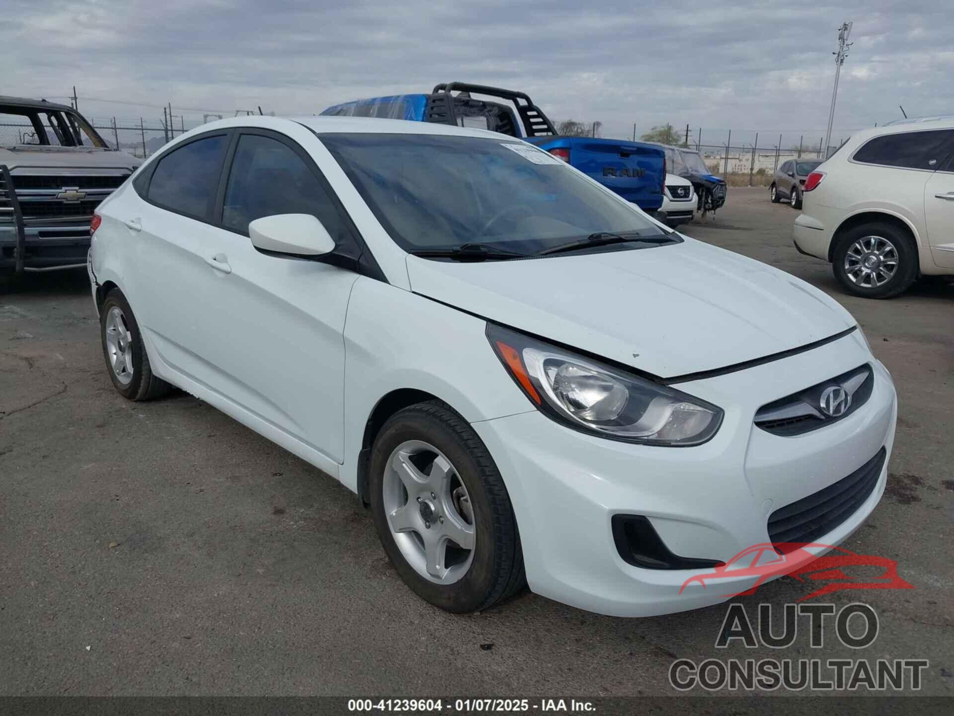 HYUNDAI ACCENT 2013 - KMHCT4AE6DU323954