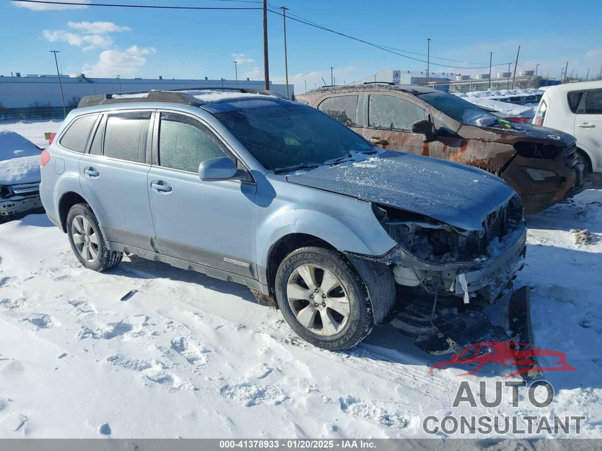 SUBARU OUTBACK 2011 - 4S4BRDGC0B2347076