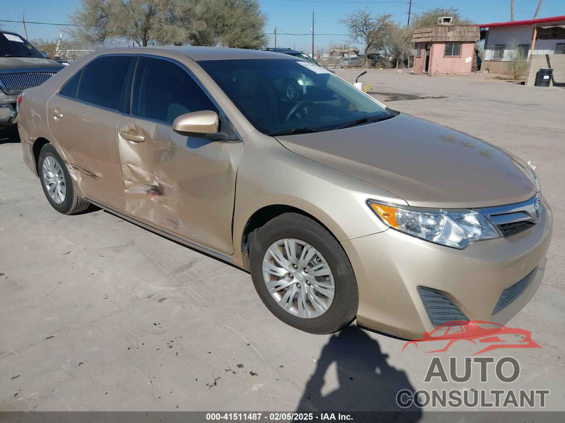 TOYOTA CAMRY 2012 - 4T4BF1FK3CR239952