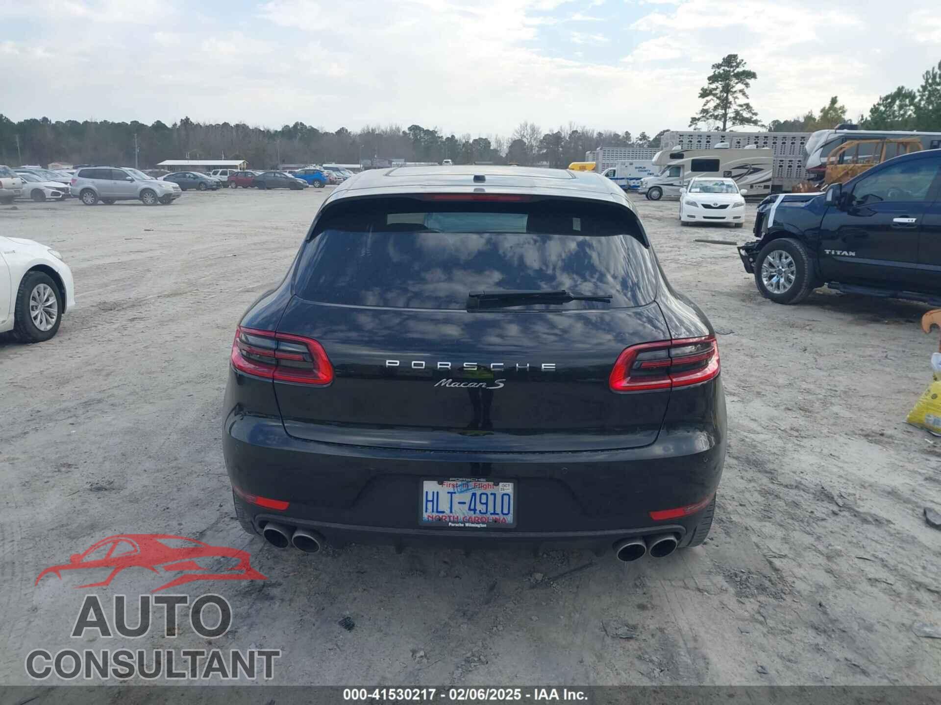 PORSCHE MACAN 2017 - WP1AB2A53HLB18895