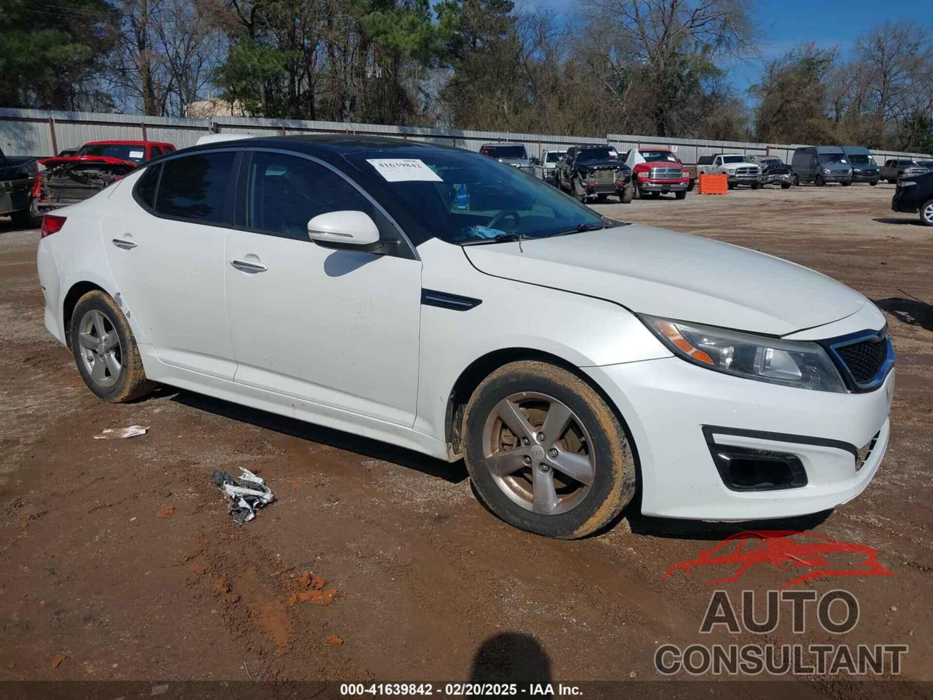 KIA OPTIMA 2014 - 5XXGM4A71EG306023