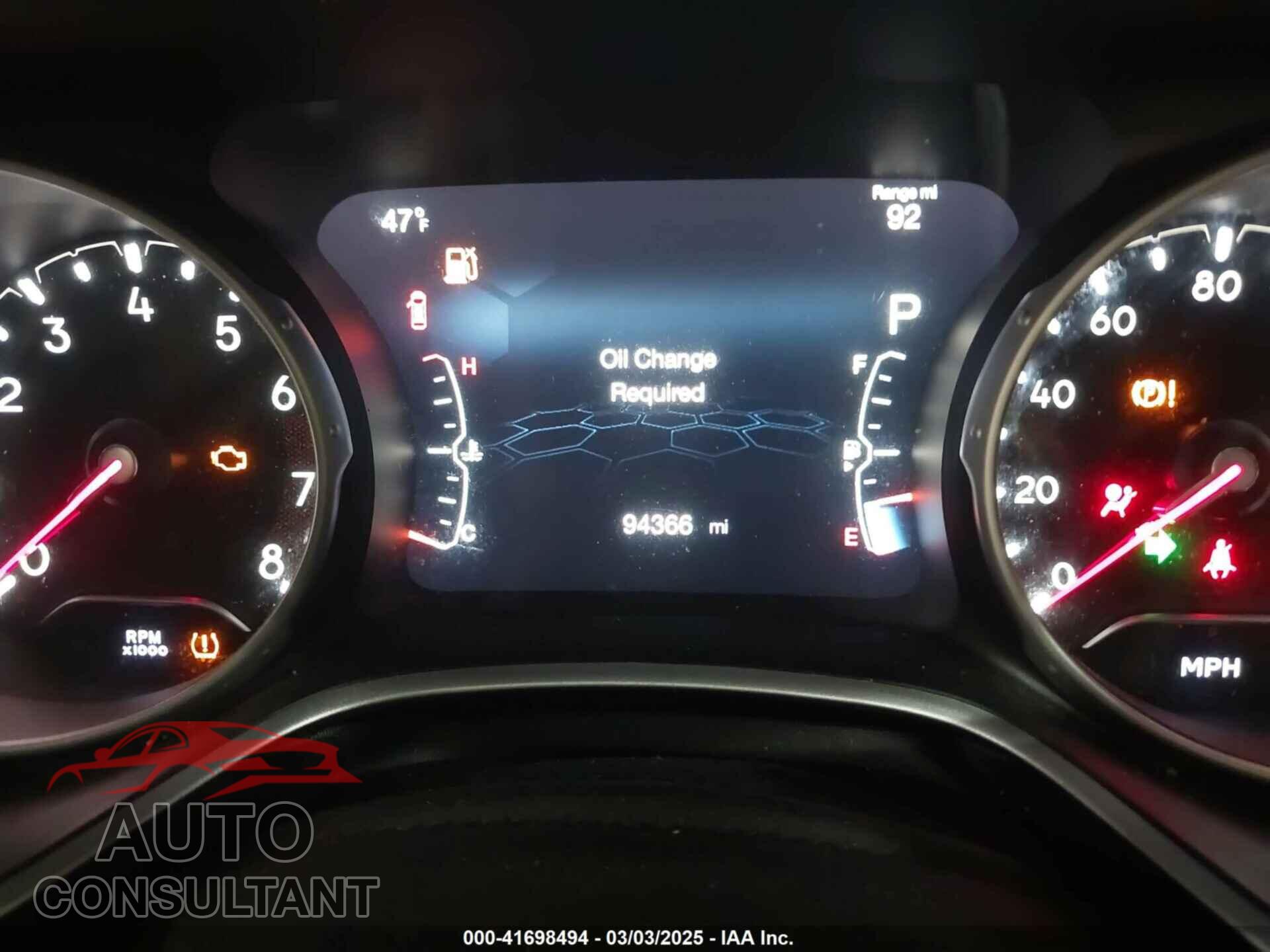 JEEP COMPASS 2018 - 3C4NJDCBXJT401695
