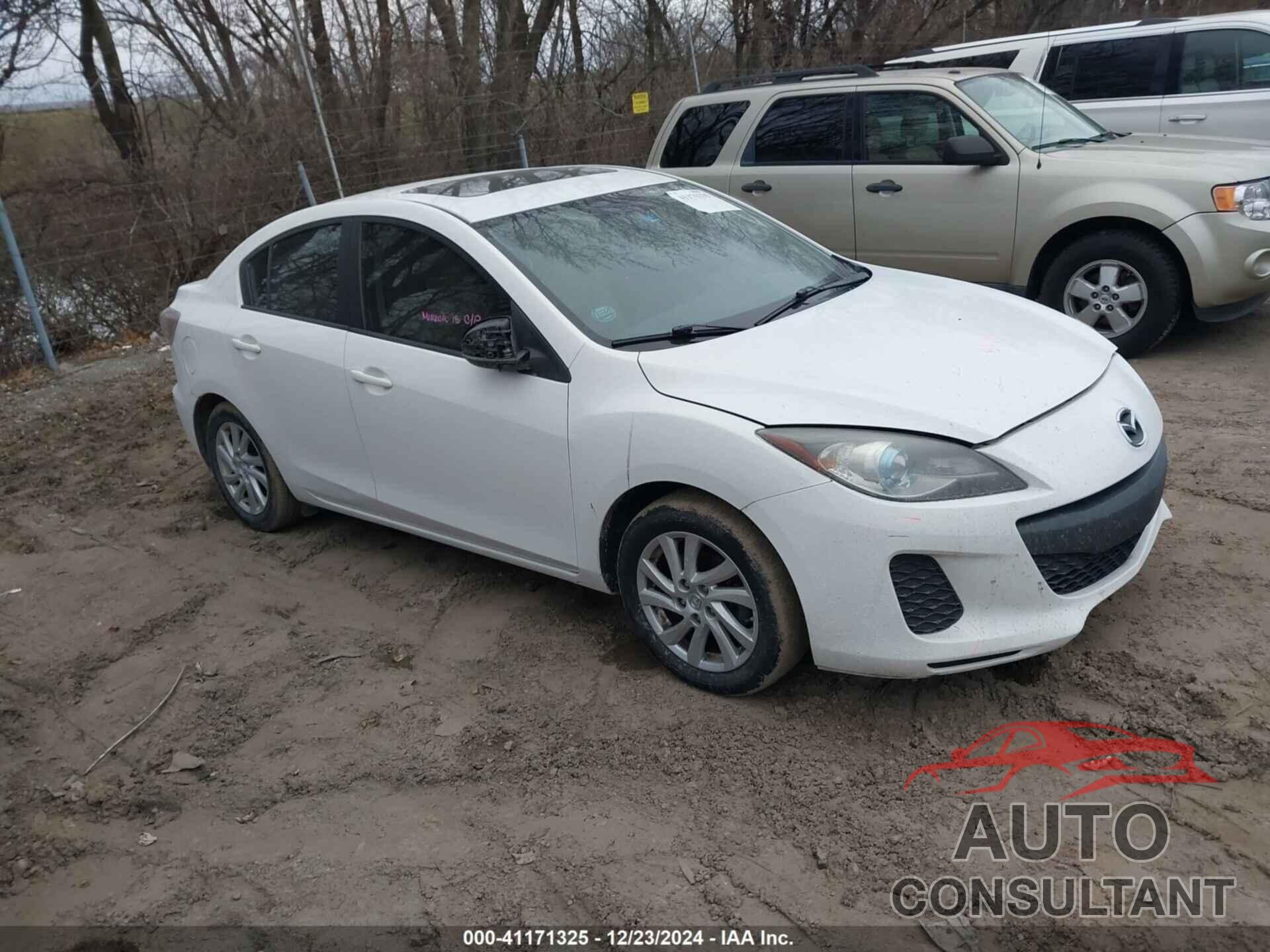 MAZDA MAZDA3 2012 - JM1BL1W7XC1695676