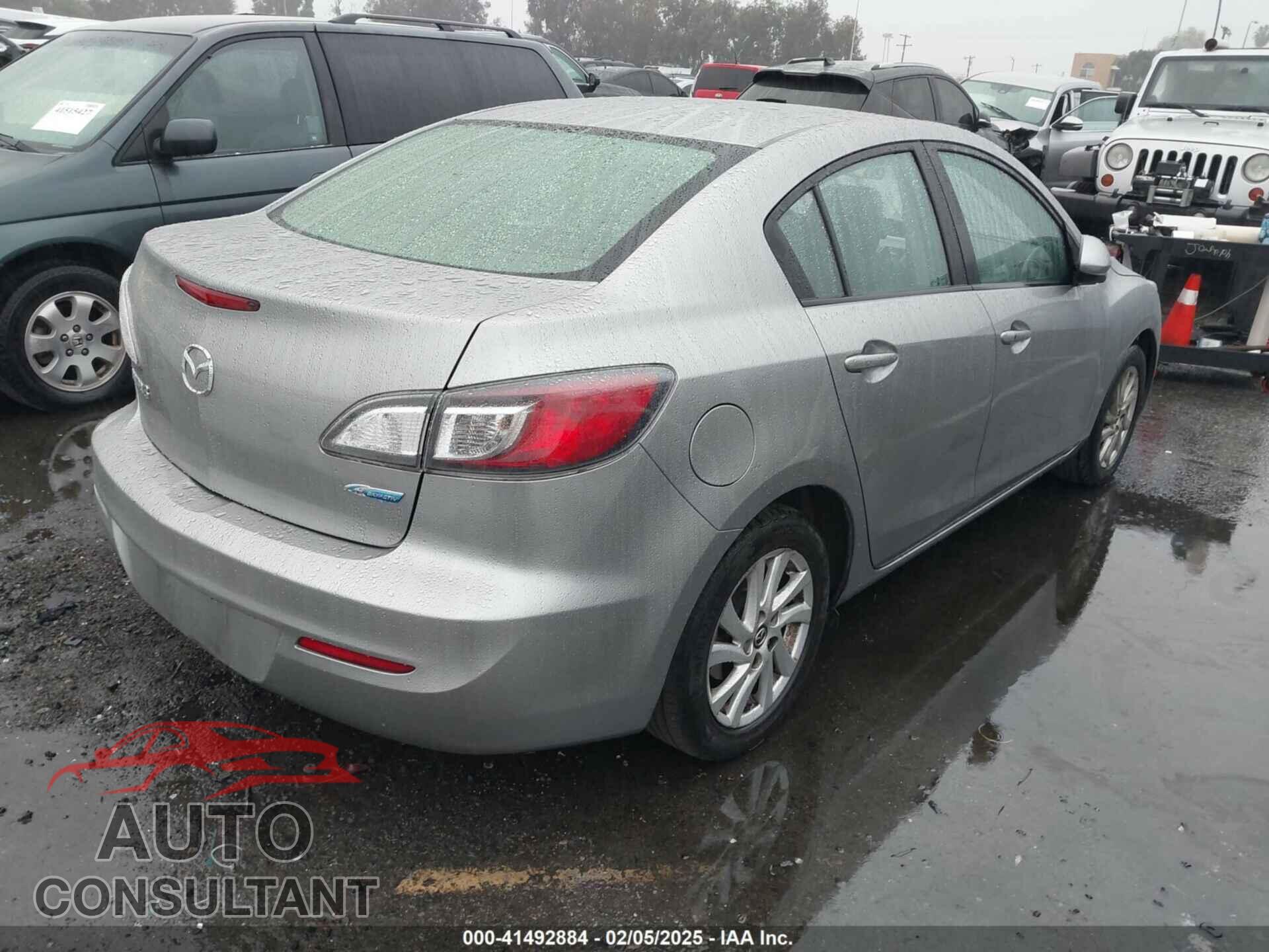 MAZDA MAZDA3 2013 - JM1BL1WP4D1731329