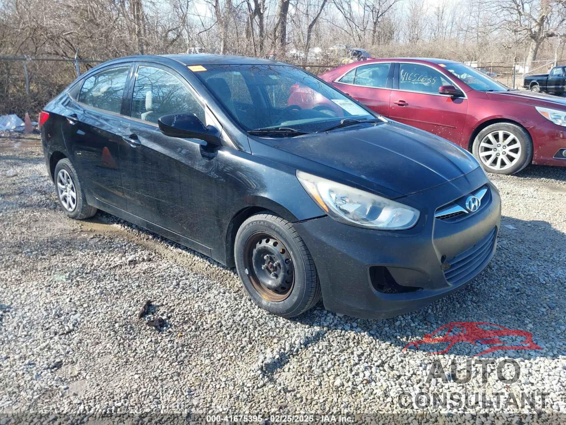 HYUNDAI ACCENT 2012 - KMHCT4AE4CU205853