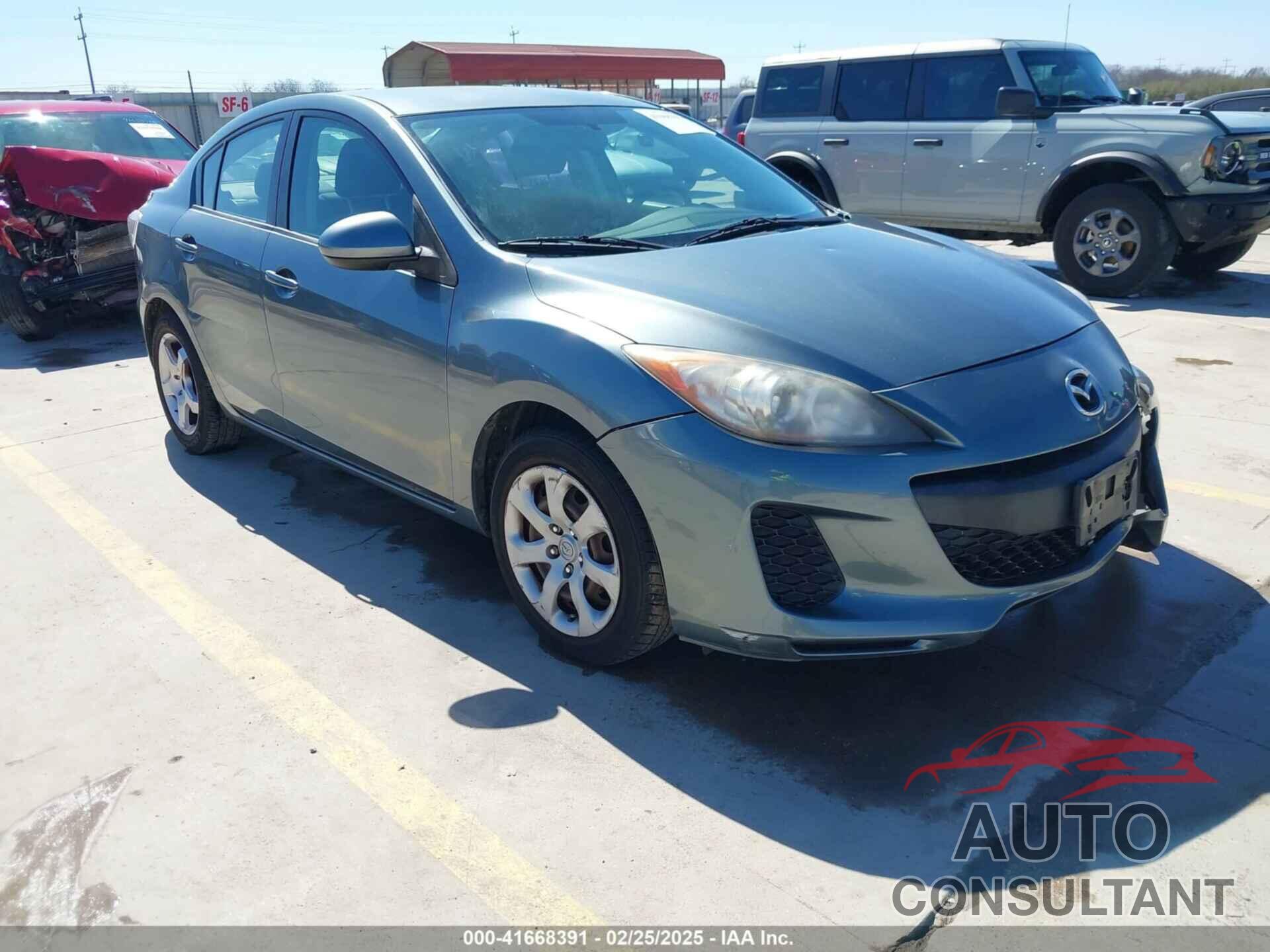 MAZDA MAZDA3 2012 - JM1BL1UF2C1523636