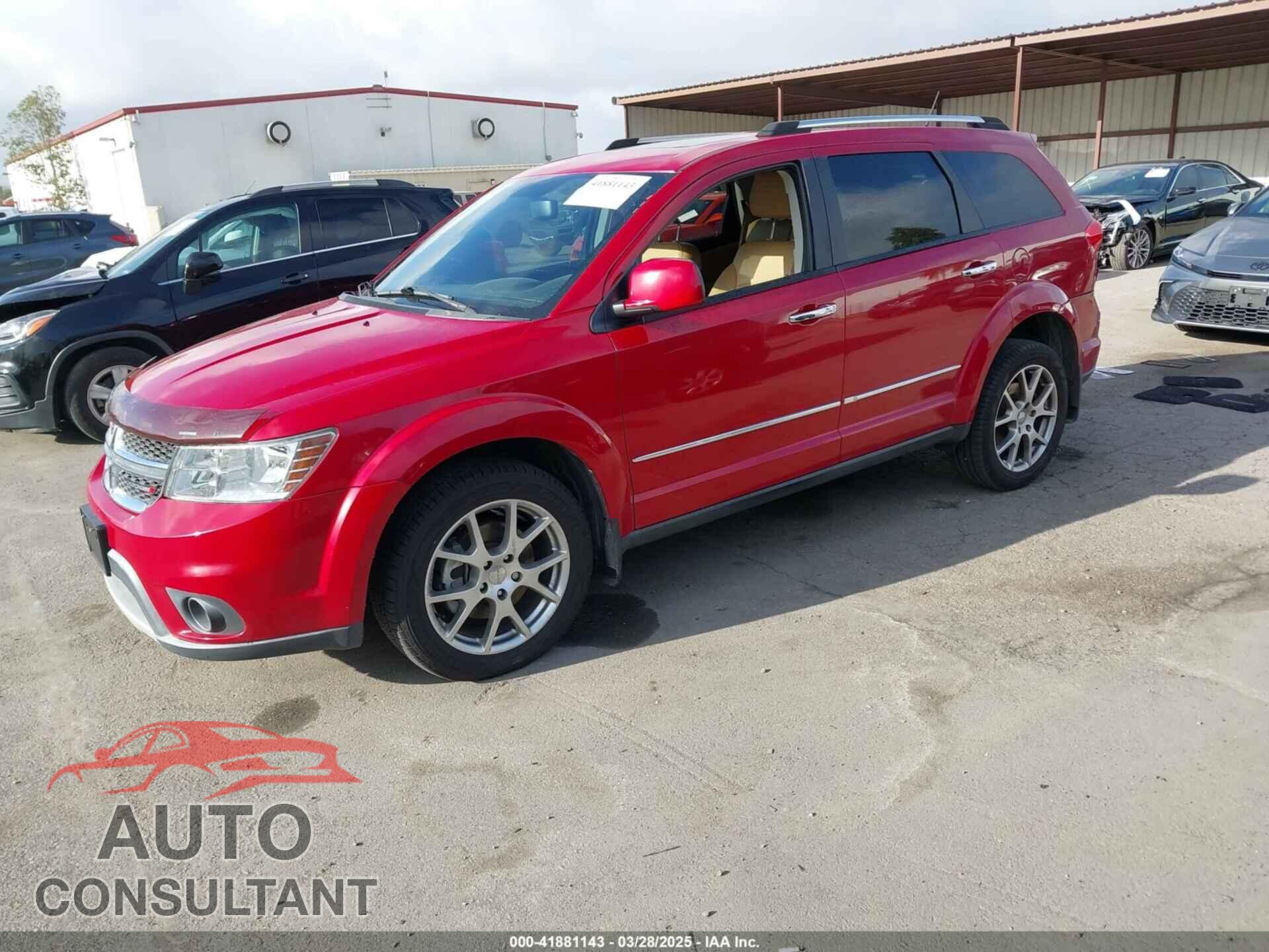 DODGE JOURNEY 2013 - 3C4PDCDG3DT607448