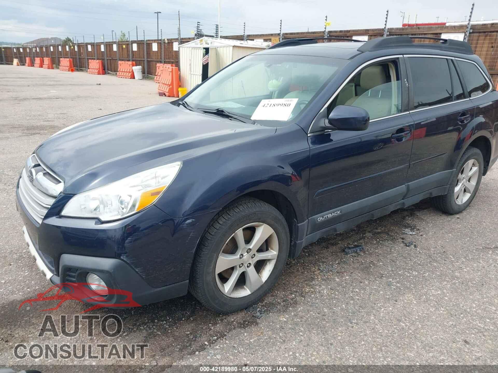 SUBARU OUTBACK 2013 - 4S4BRDPC3D2248111