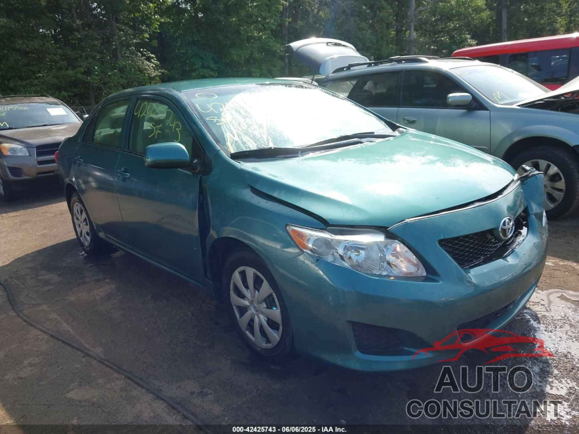 TOYOTA COROLLA 2010 - JTDBU4EE2A9117584