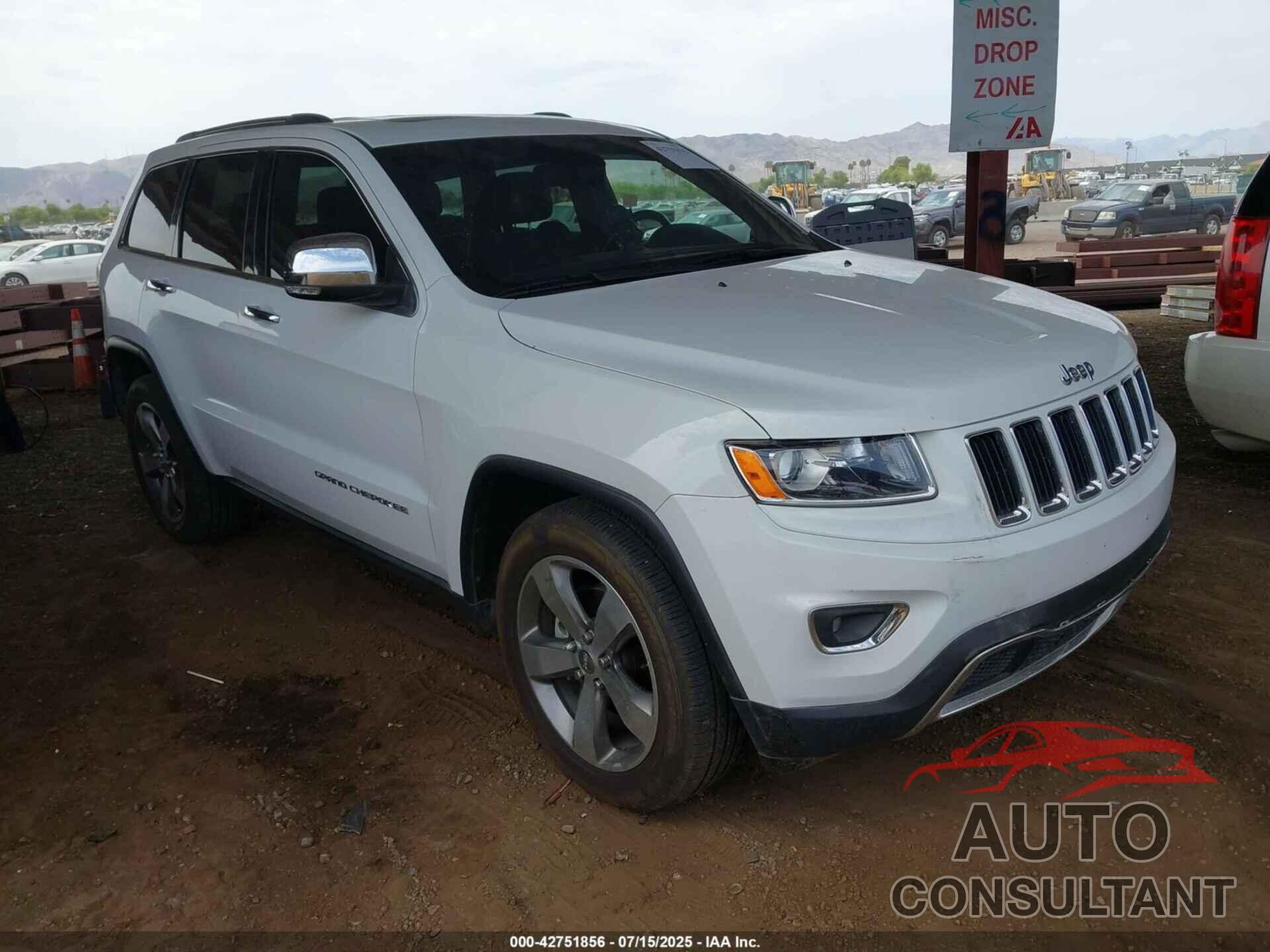 JEEP GRAND CHEROKEE 2015 - 1C4RJEBGXFC647038