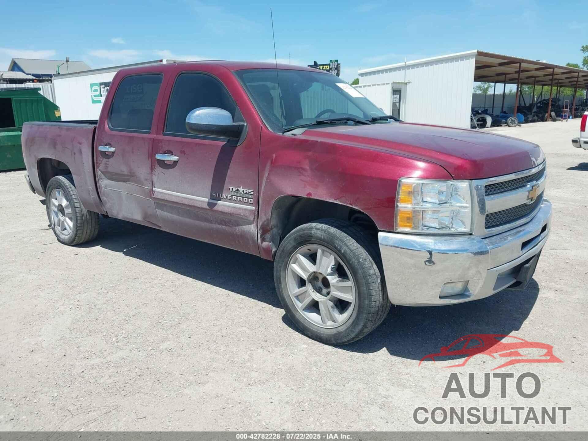 CHEVROLET SILVERADO 1500 2013 - 3GCPCSE03DG114473