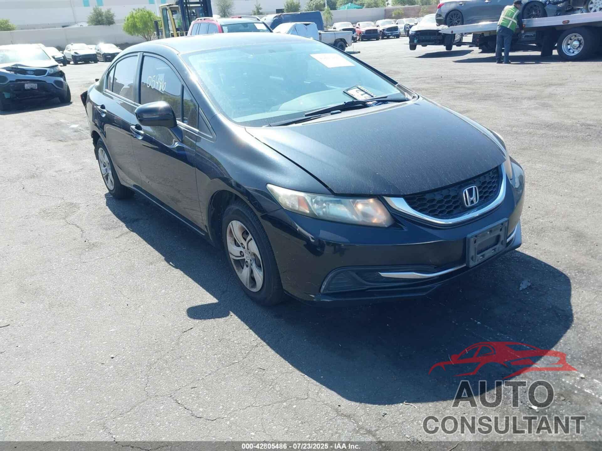 HONDA CIVIC 2015 - 19XFB2F52FE277977
