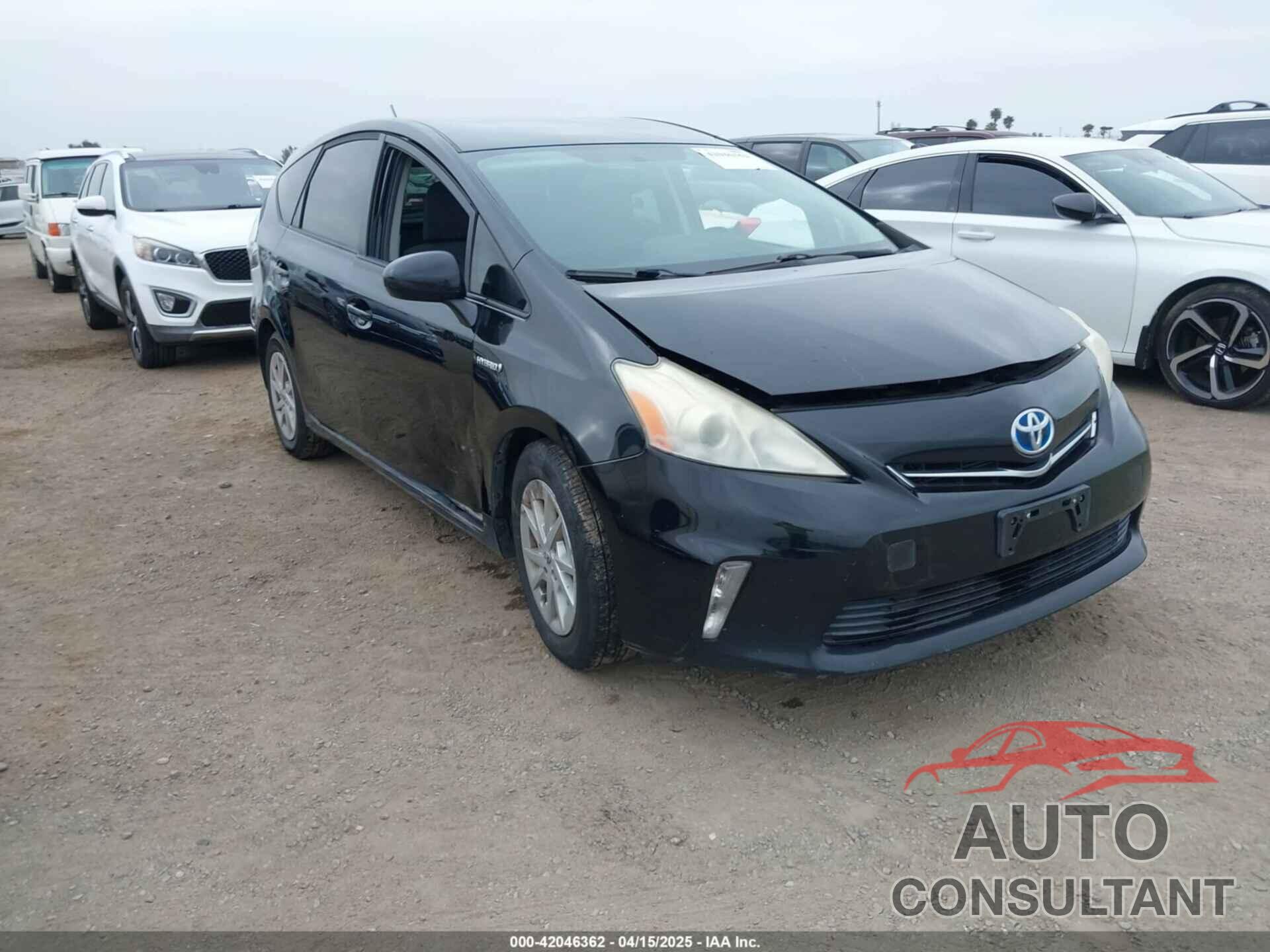 TOYOTA PRIUS V 2012 - JTDZN3EU6C3030001