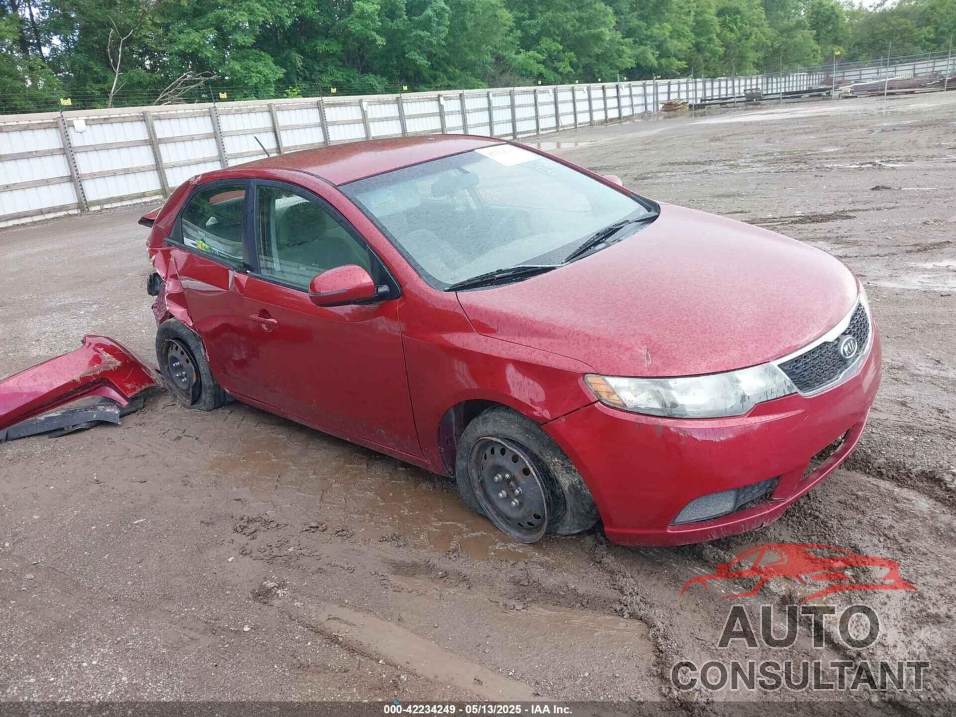 KIA FORTE 2012 - KNAFU4A21C5592700