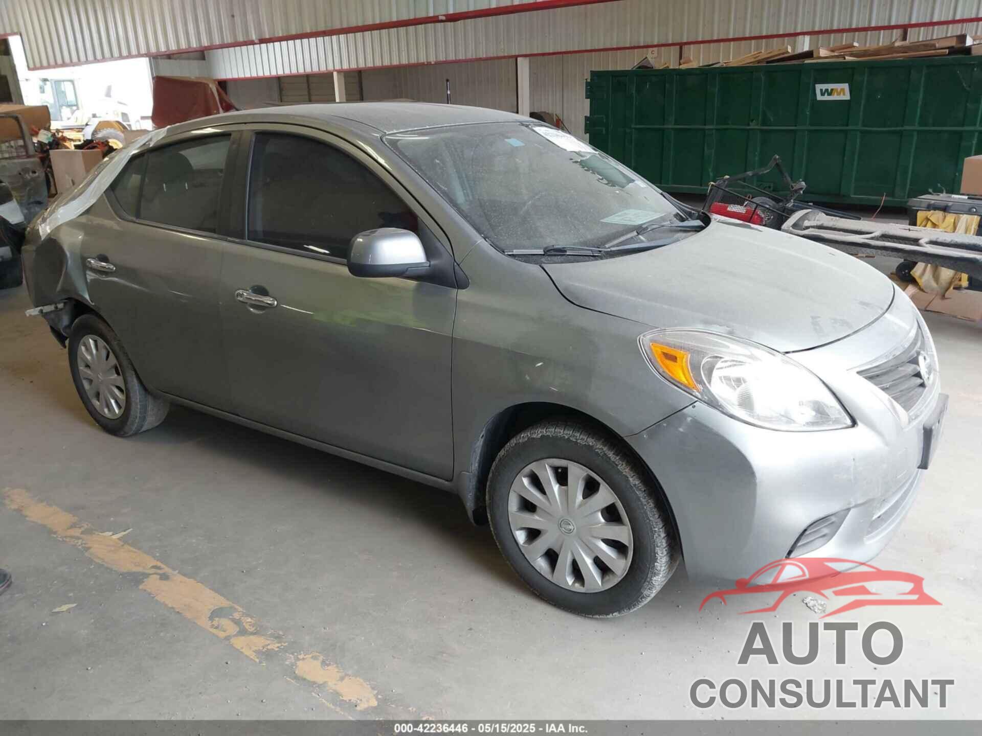 NISSAN VERSA 2012 - 3N1CN7AP3CL871309