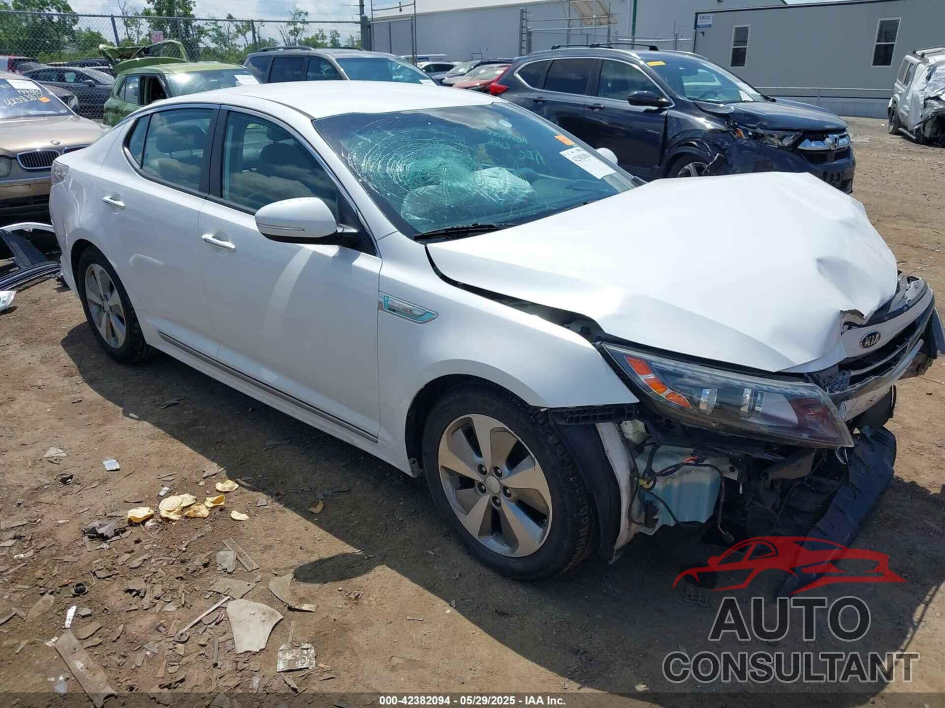 KIA OPTIMA HYBRID 2016 - KNAGN4AD7G5094042