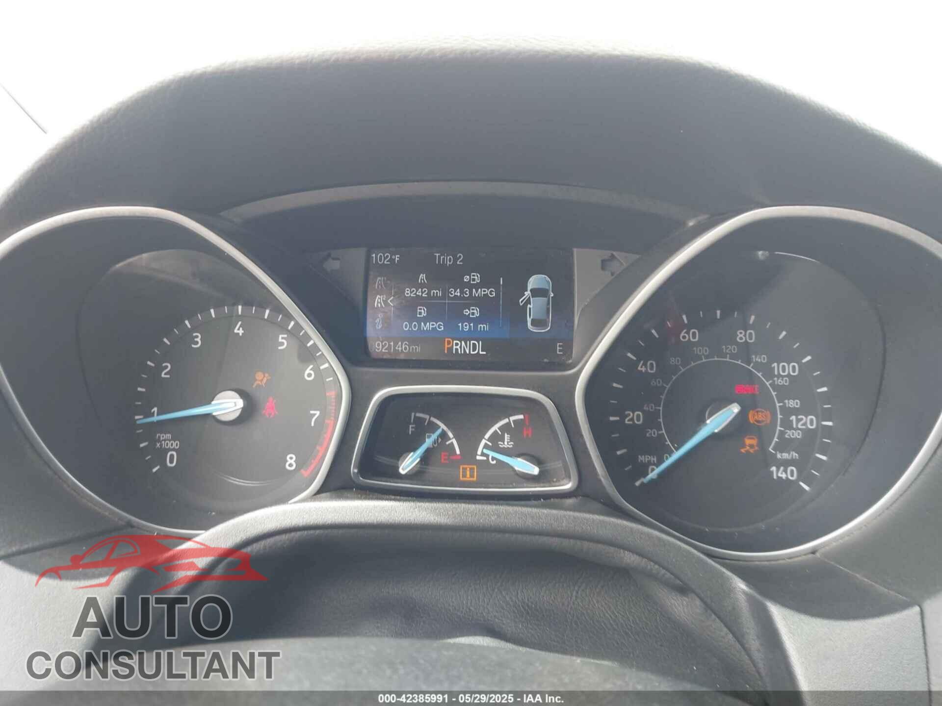 FORD FOCUS 2015 - 1FADP3F28FL342283