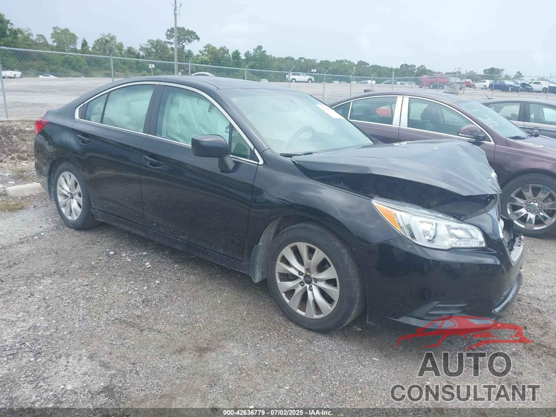 SUBARU LEGACY 2016 - 4S3BNBD63G3047844