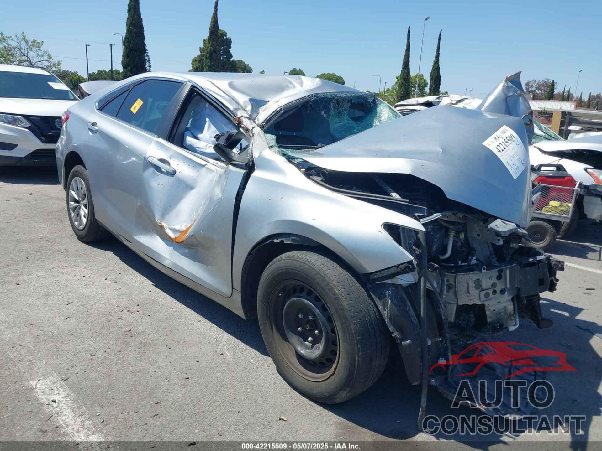 TOYOTA CAMRY 2016 - 4T1BF1FK1GU205749