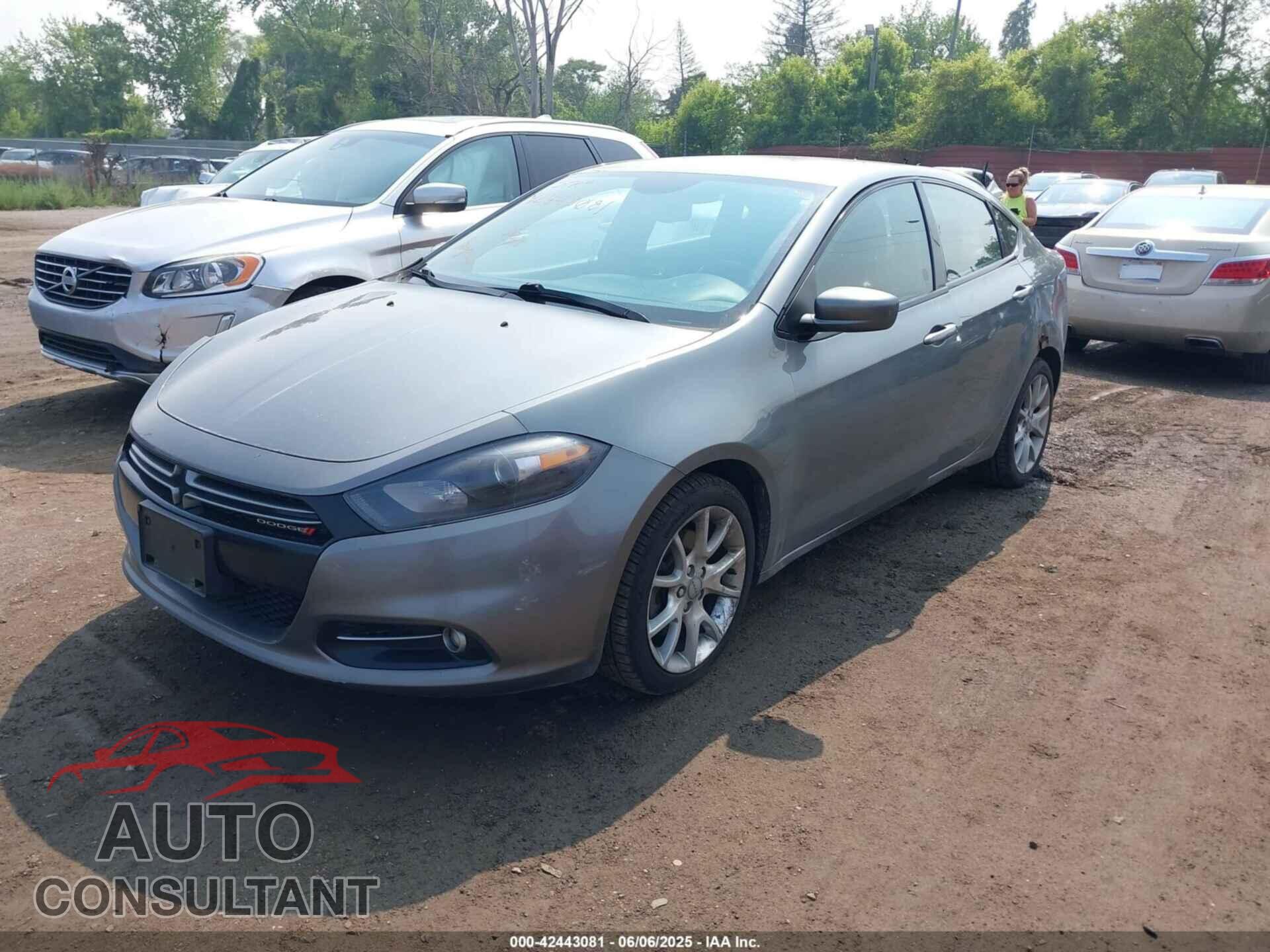 DODGE DART 2013 - 1C3CDFBH6DD158093