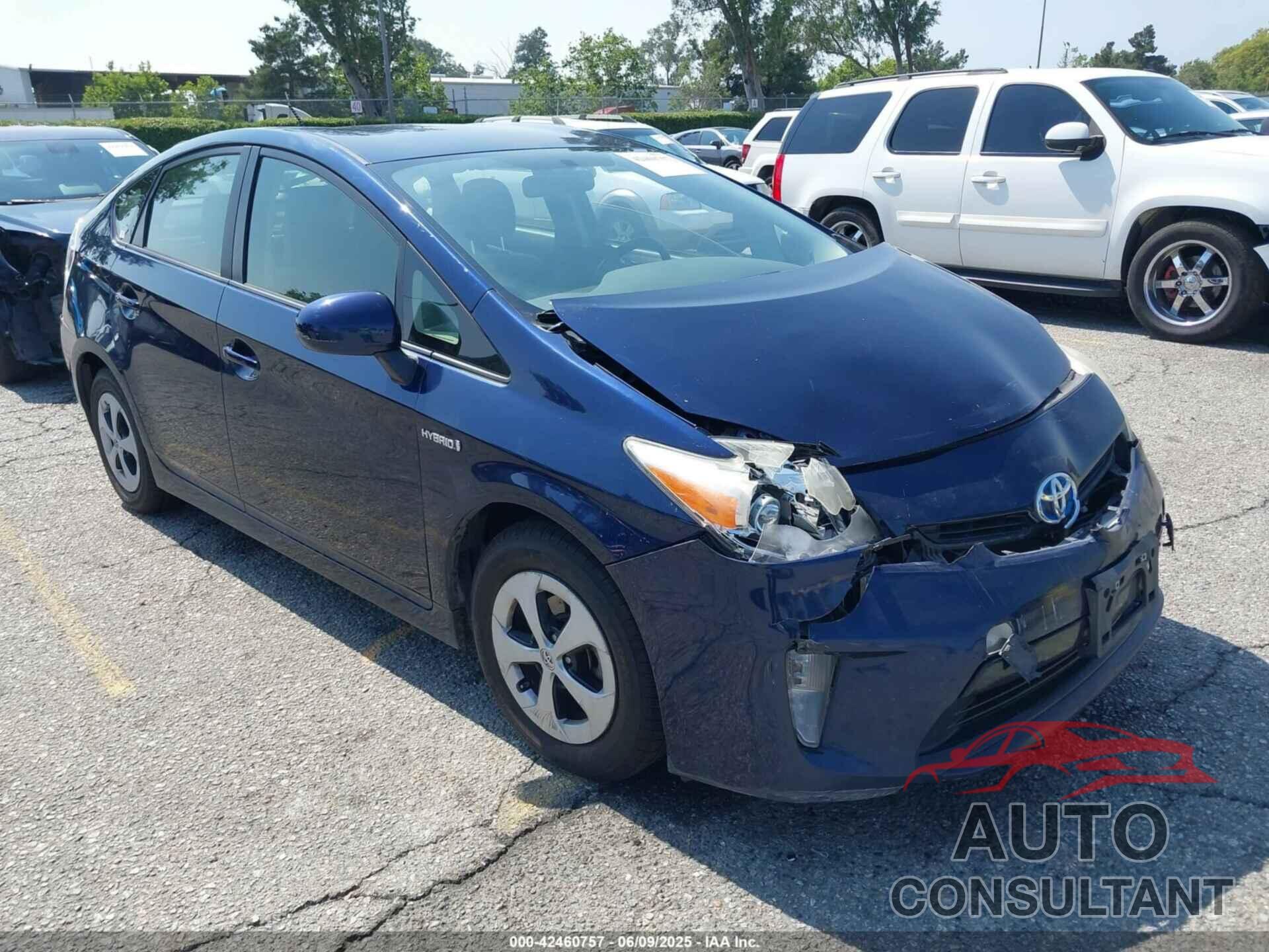 TOYOTA PRIUS 2013 - JTDKN3DUXD1687609