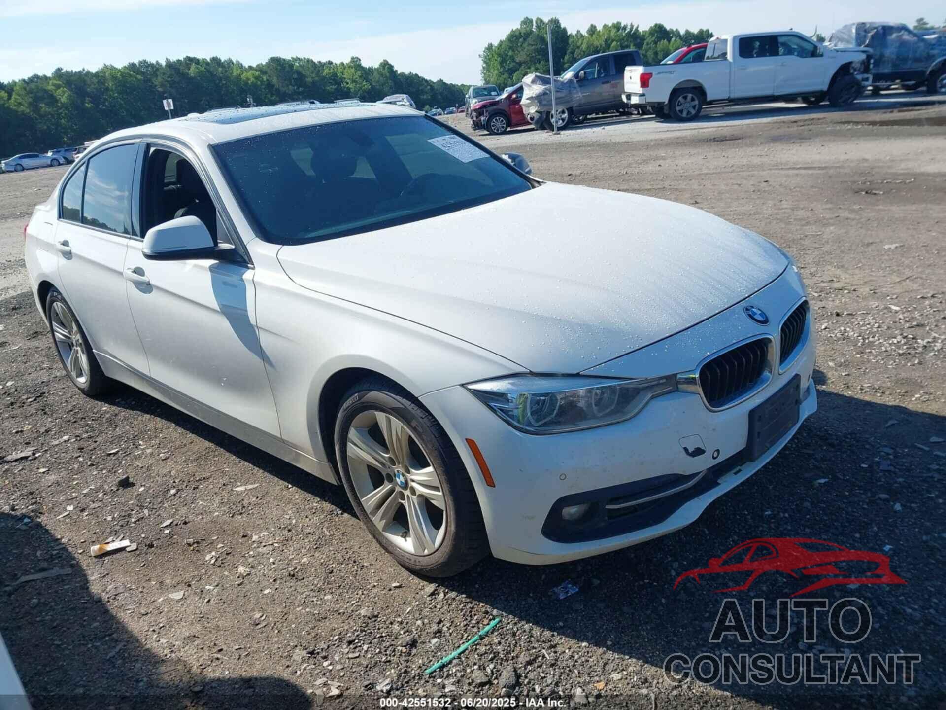 BMW 328I 2016 - WBA8E3G50GNT77882