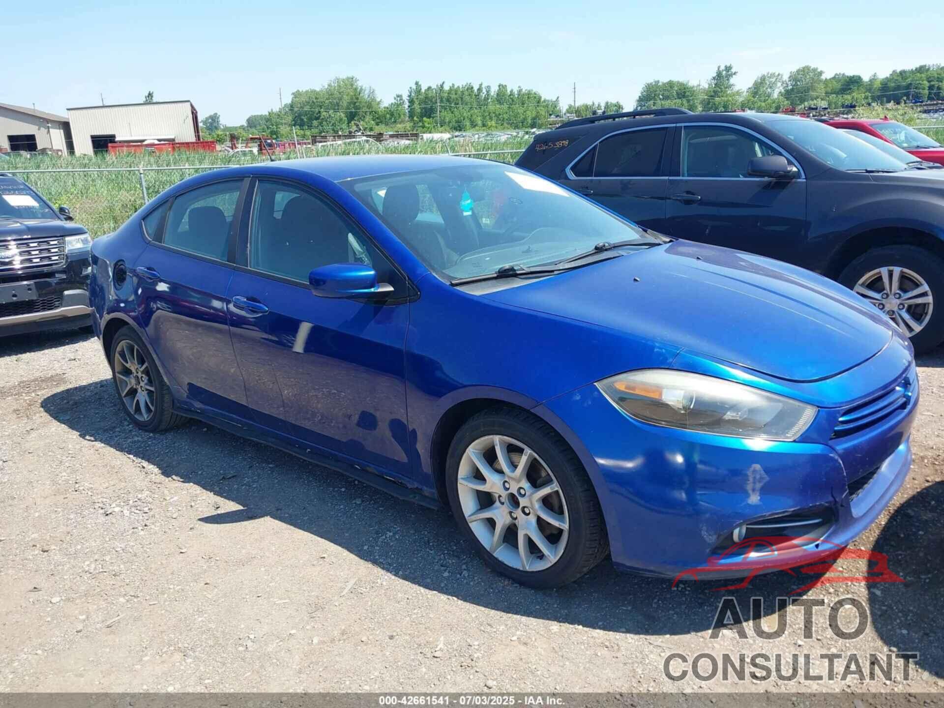 DODGE DART 2013 - 1C3CDFBA3DD340093